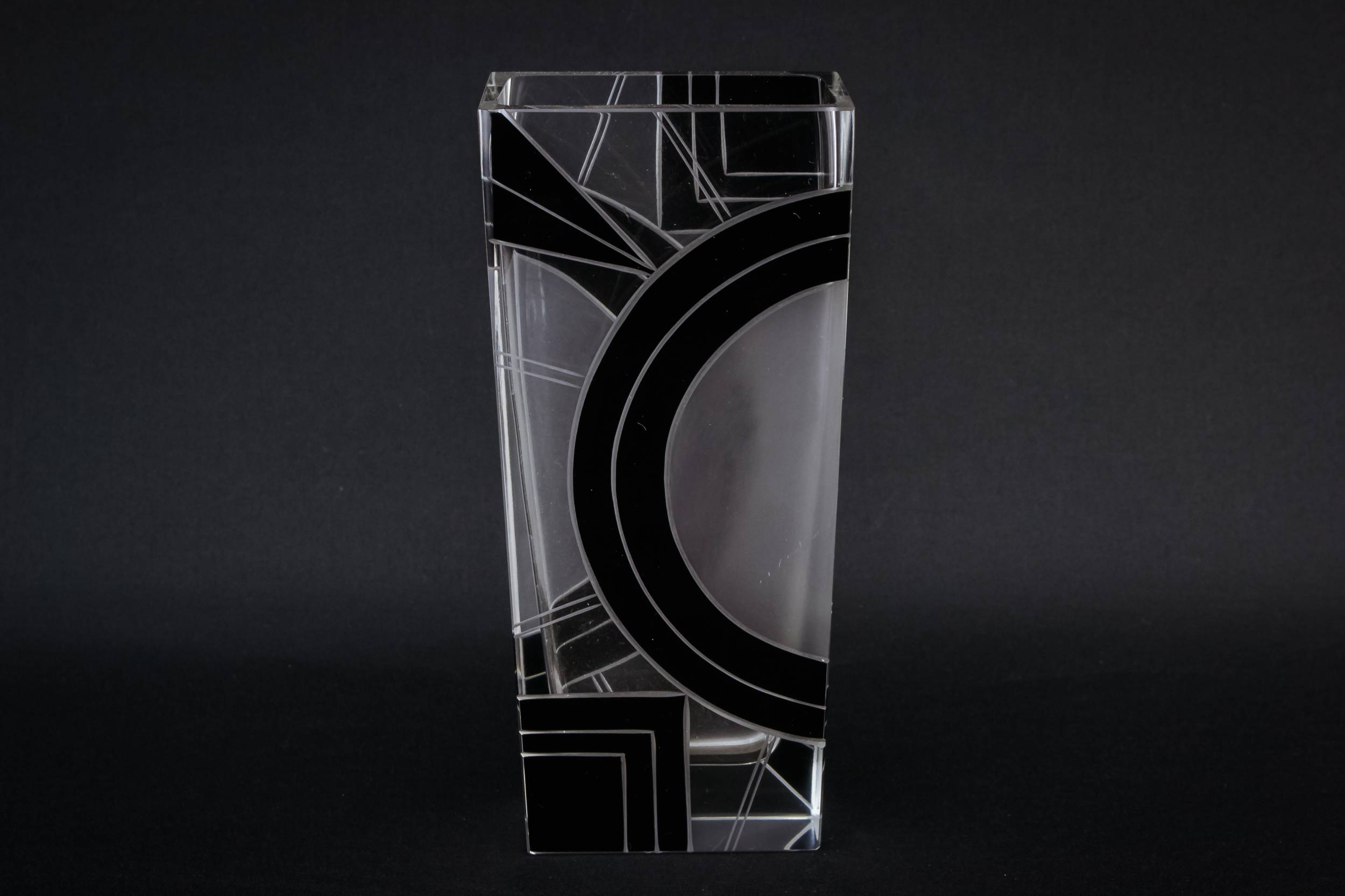 Slick Vintage VASE — Karl Palda glass vase