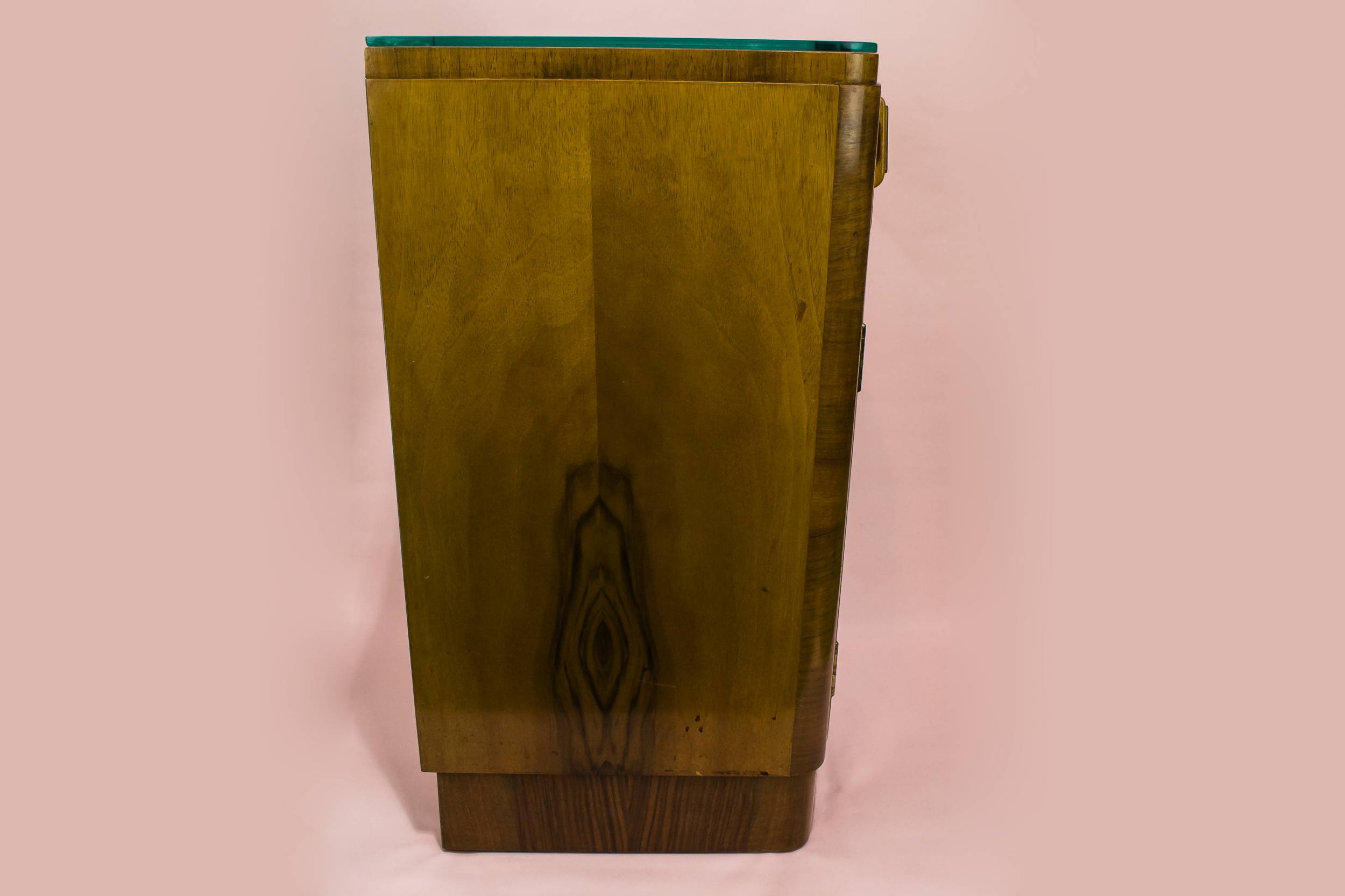 Art Deco Walnut — Art Deco walnut cabinet 1