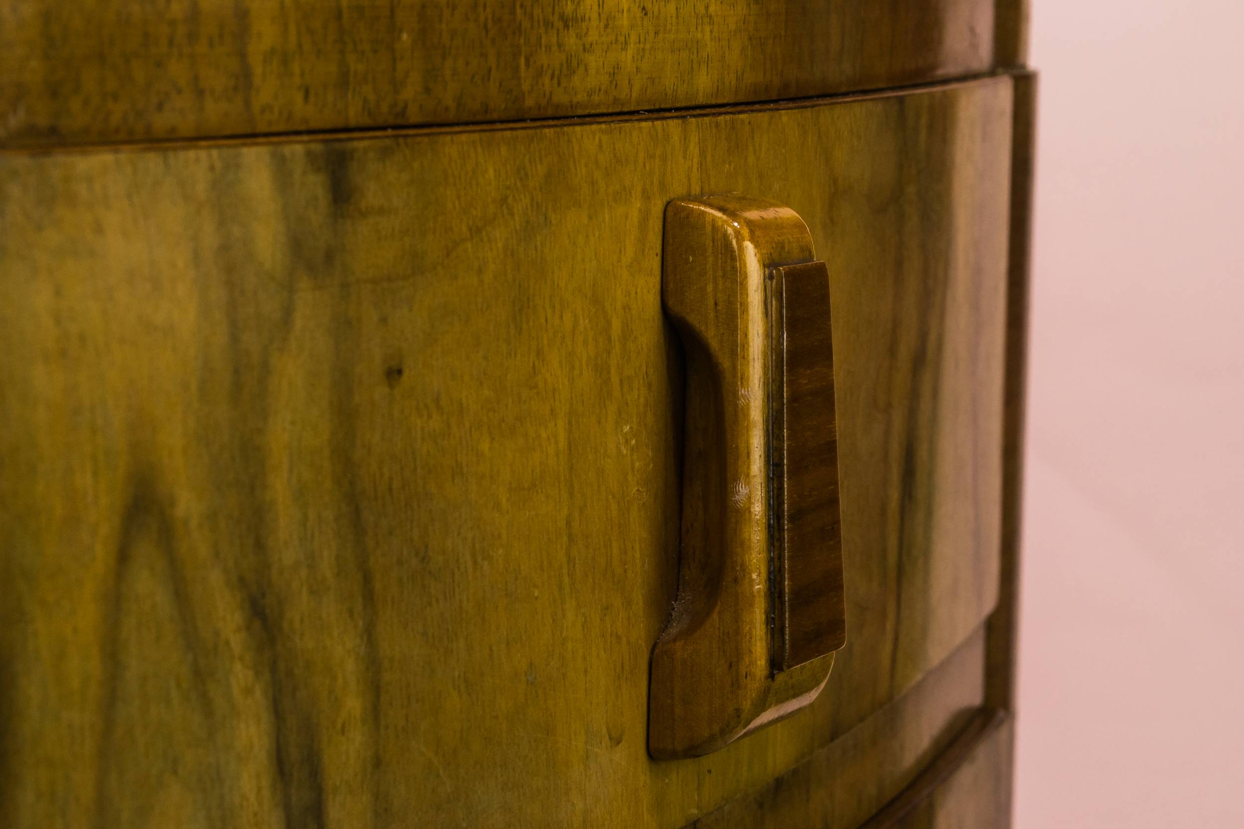 Art Deco Walnut — Art Deco walnut cabinet 3