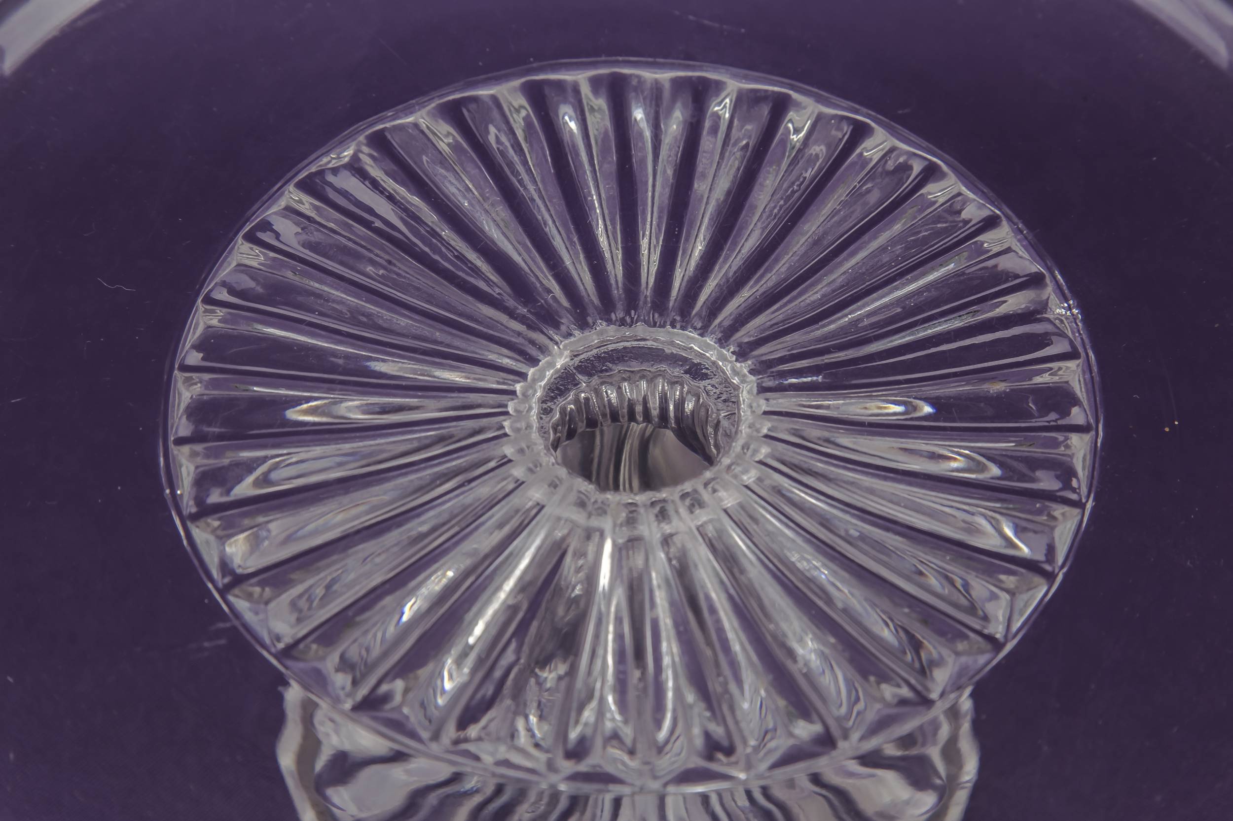 Classical Mid-century Modern — Glass cake stand 1