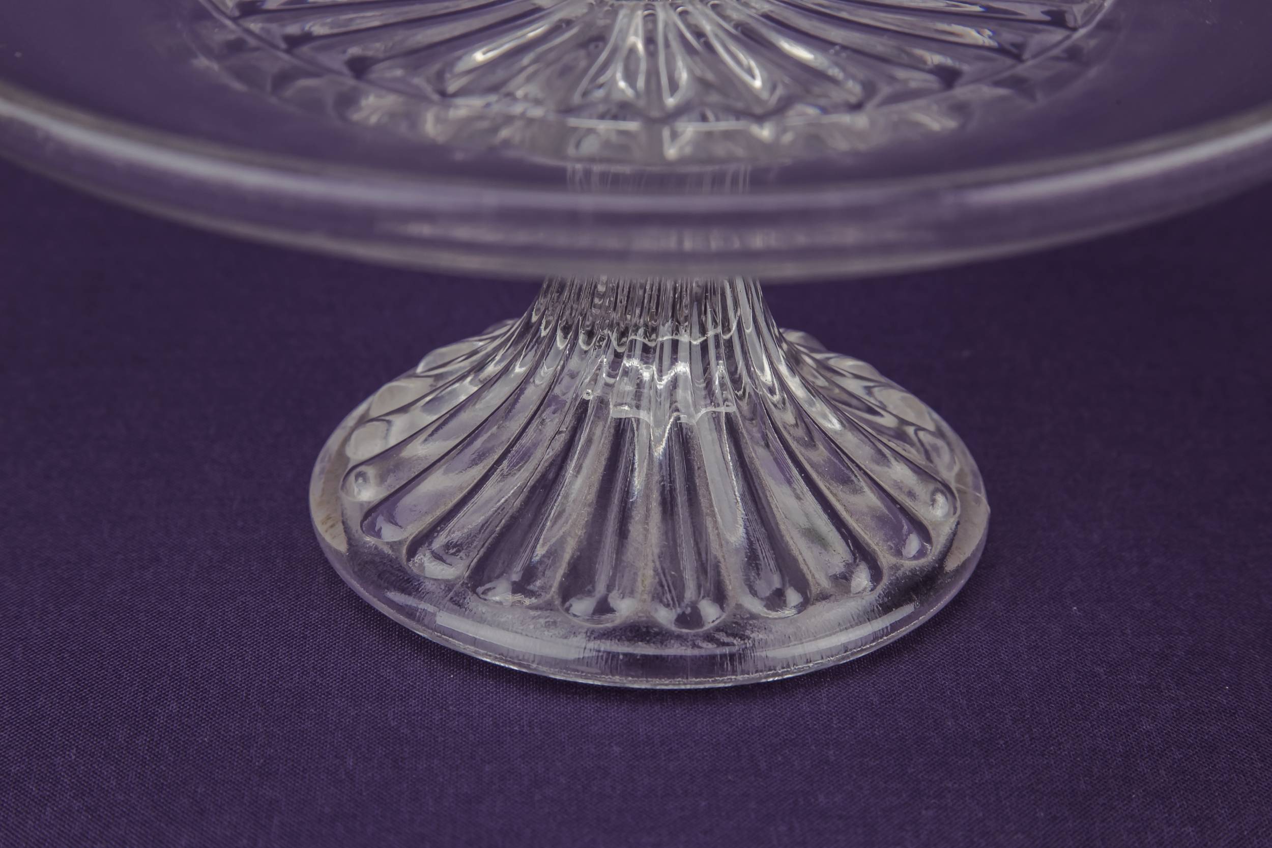 Classical Mid-century Modern — Glass cake stand 2
