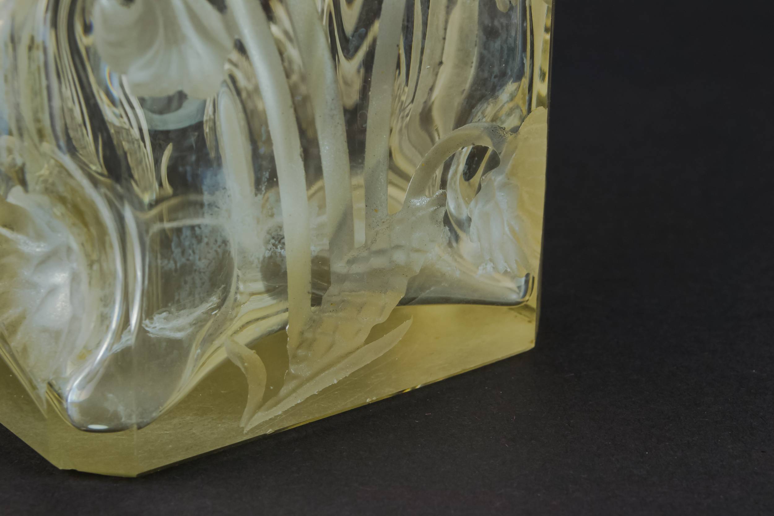 Antique Cut Glass — Art Nouveau whisky decanter 4