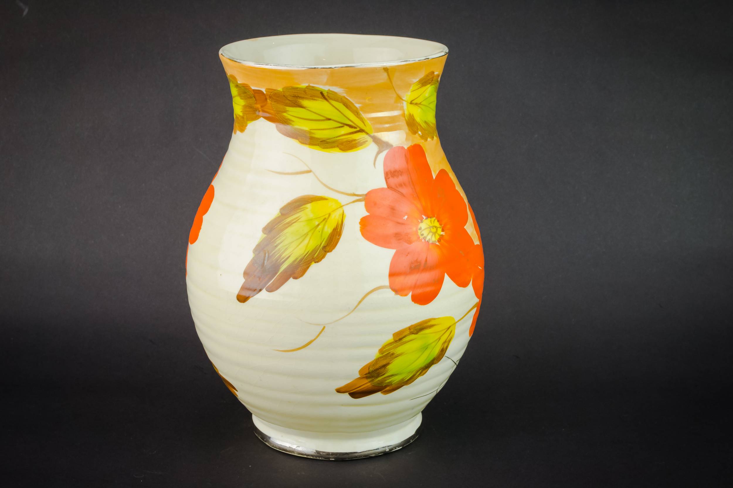 Art Deco Vintage — Art Deco orange jug 1