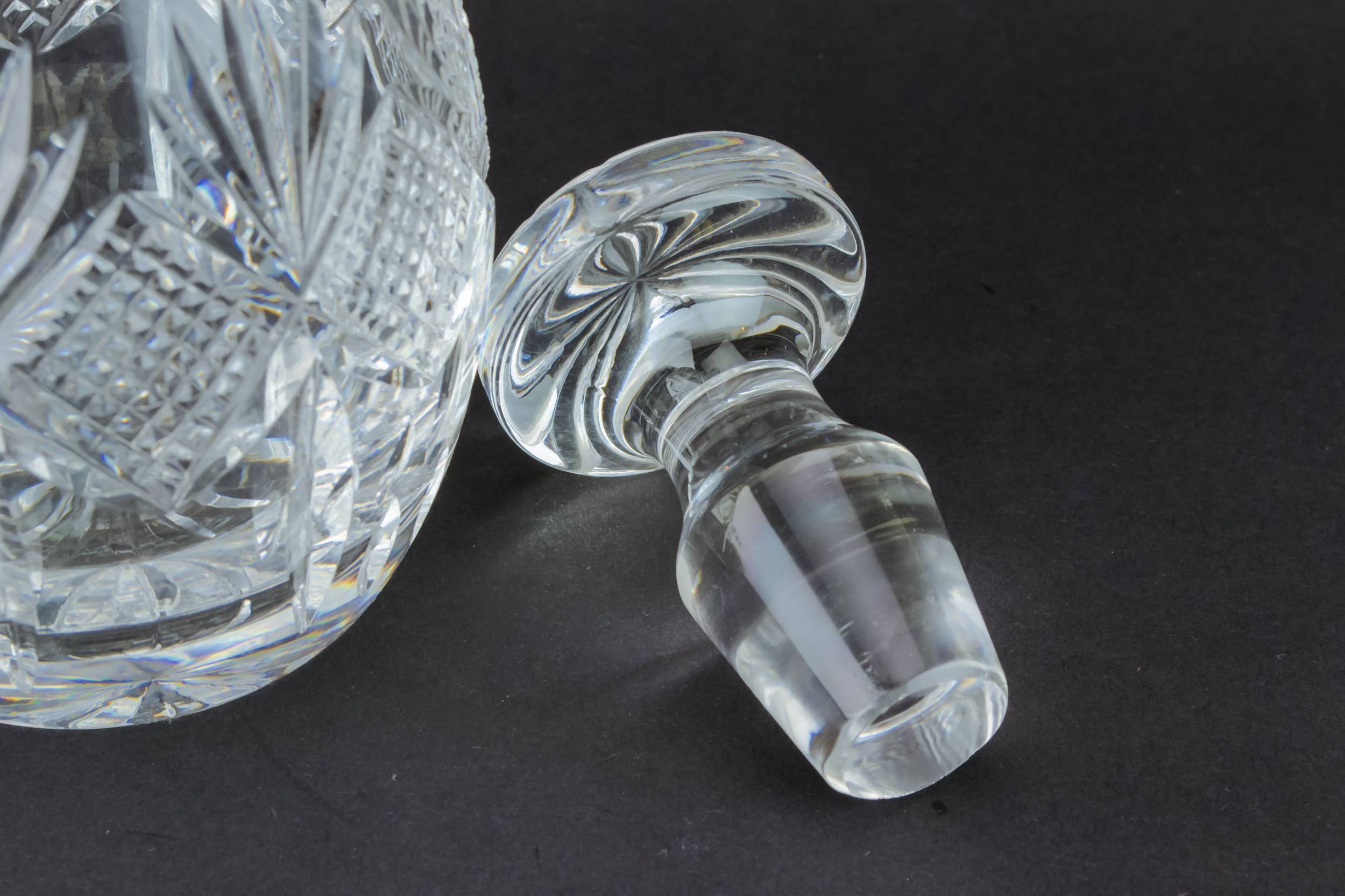 Vintage Cut Glass — Dessert wine decanter 2