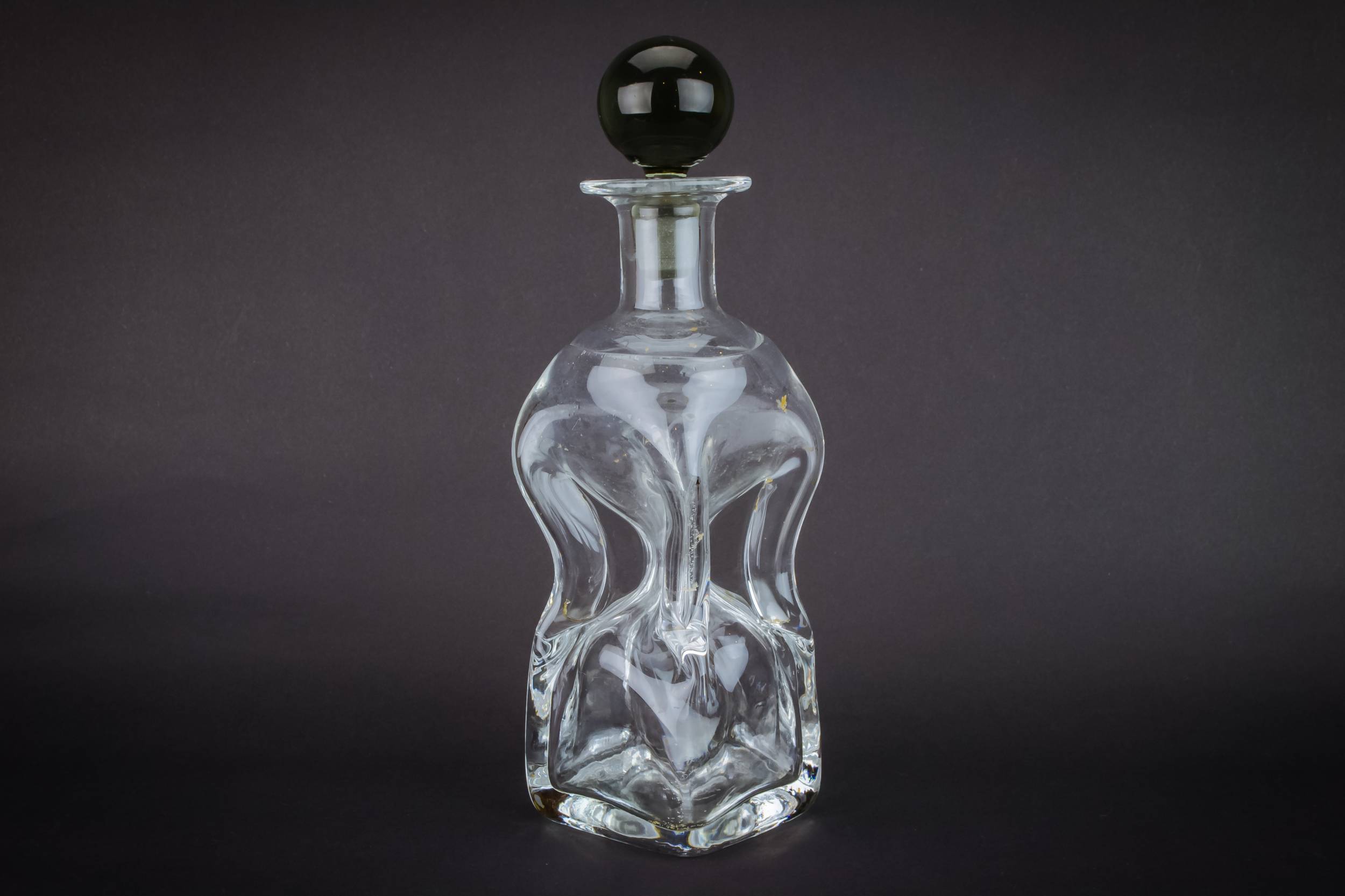 Blown Vintage DECANTER — Whisky glass decanter