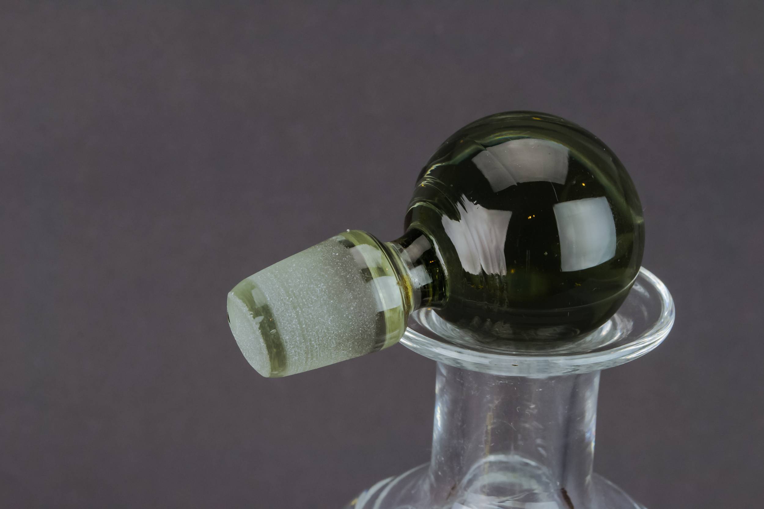 Blown Vintage DECANTER — Whisky glass decanter 1