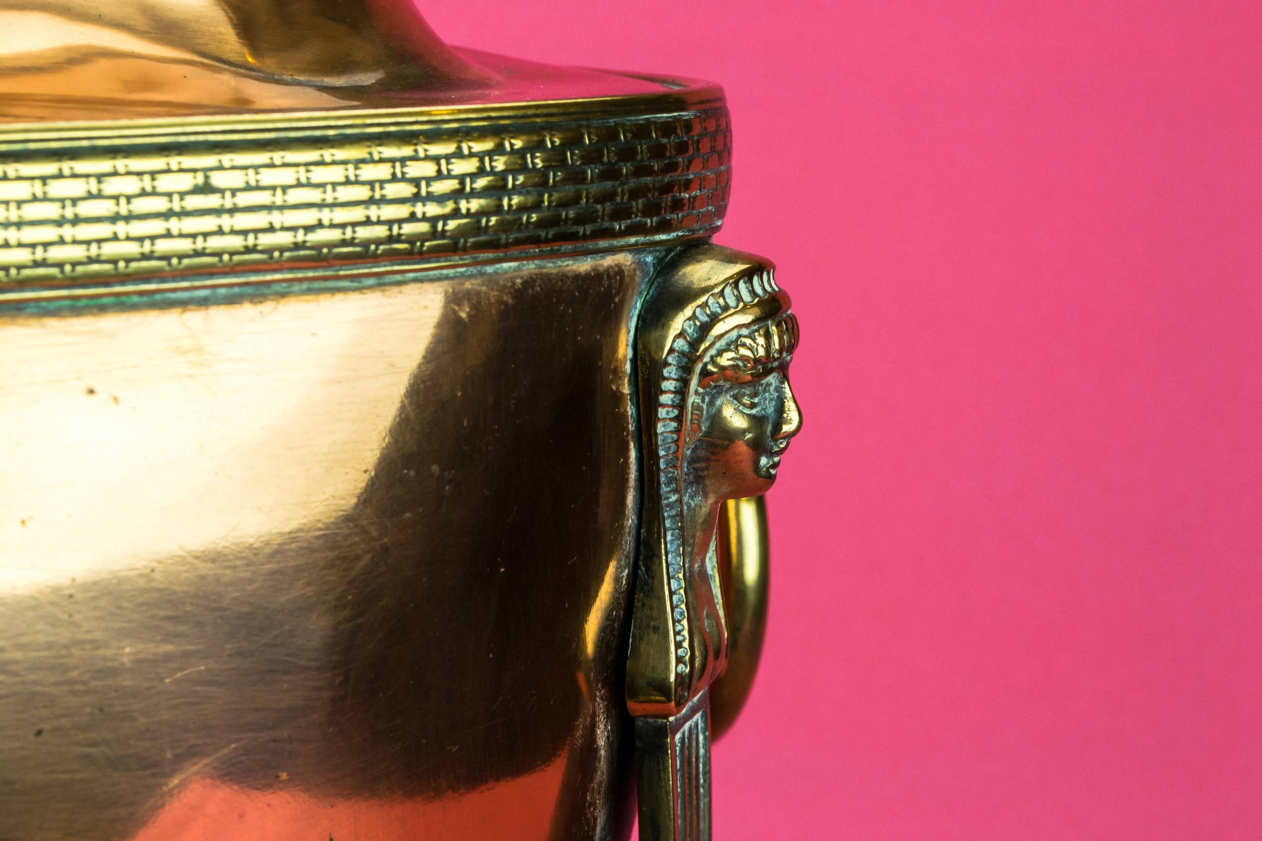 Antique Lion Masks — Regency hot water urn 5
