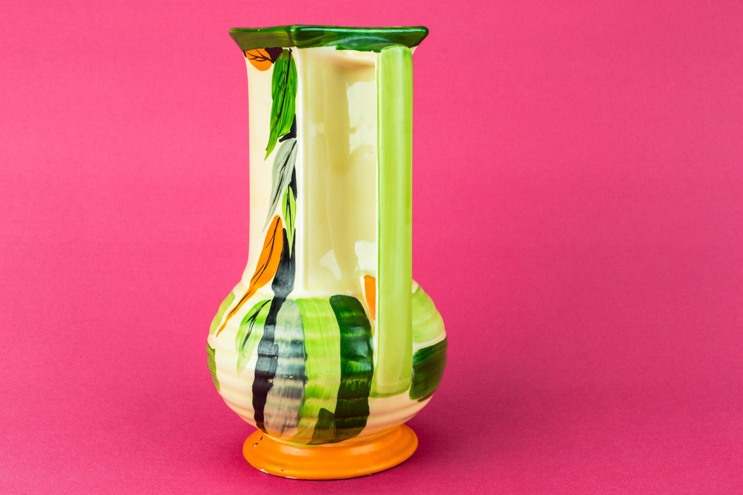 Art Deco Vintage — Floral ceramic jug 2