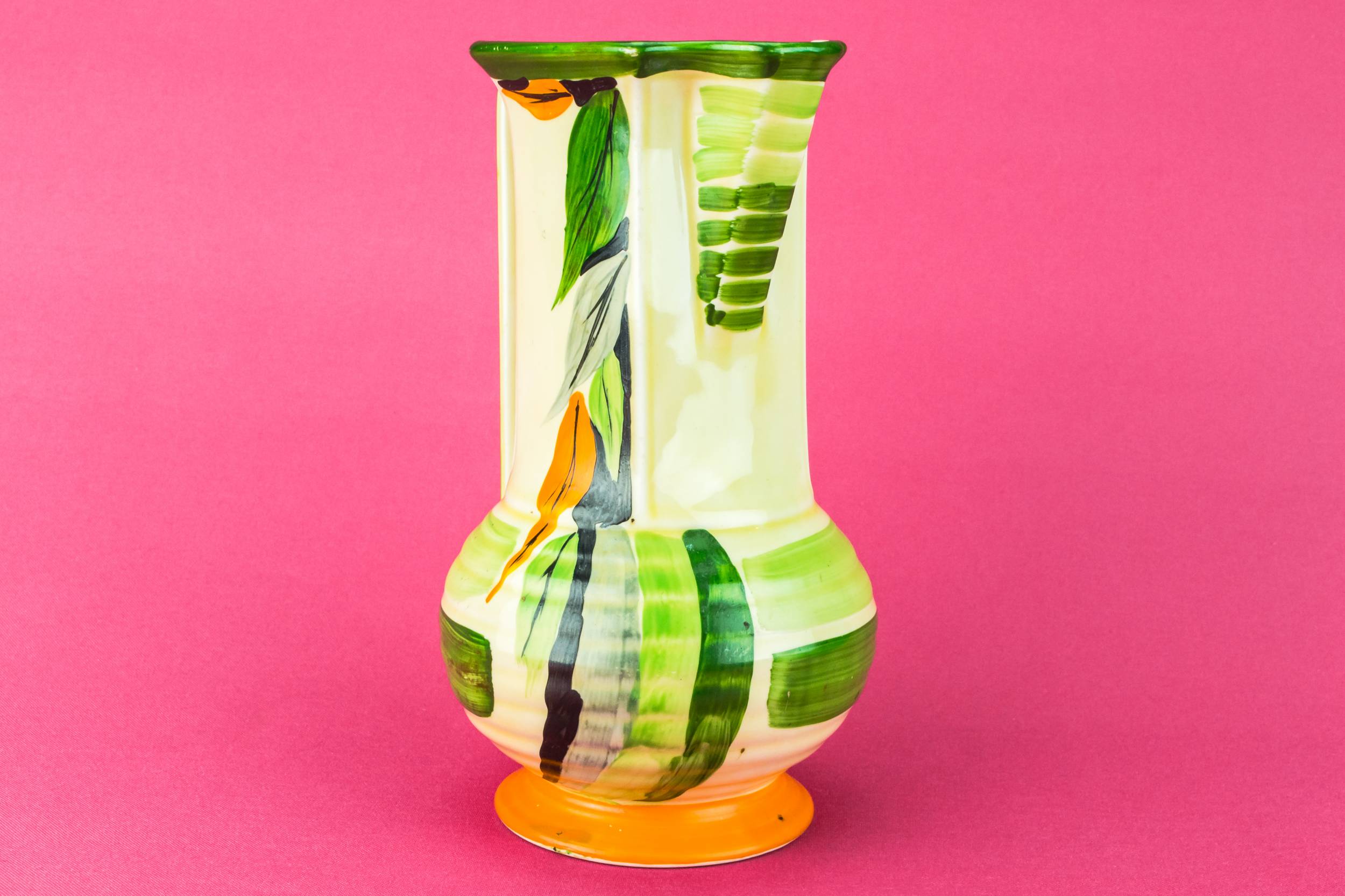 Art Deco Vintage — Floral ceramic jug 1