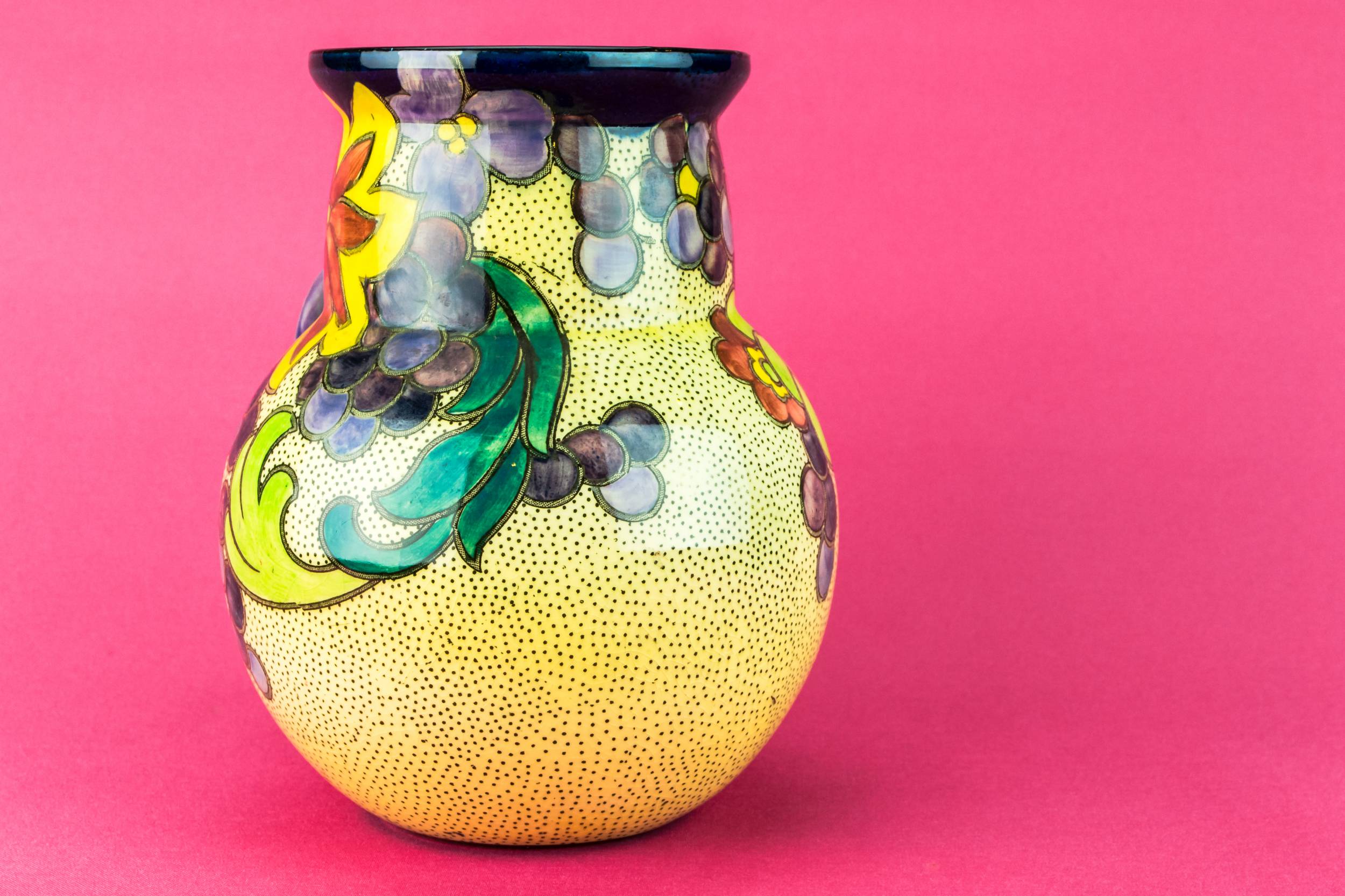 Vintage Ceramic 0.75 — Floral ceramic jug 1