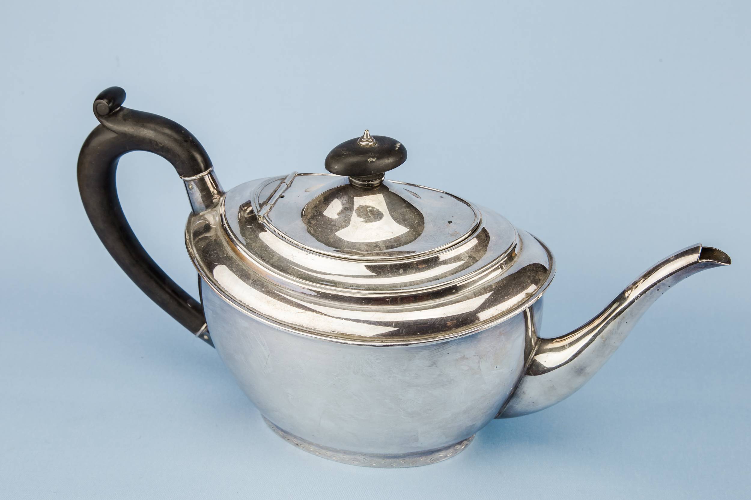 Elegant Neo-classical TEA — Walker & Hall silver tea set 2