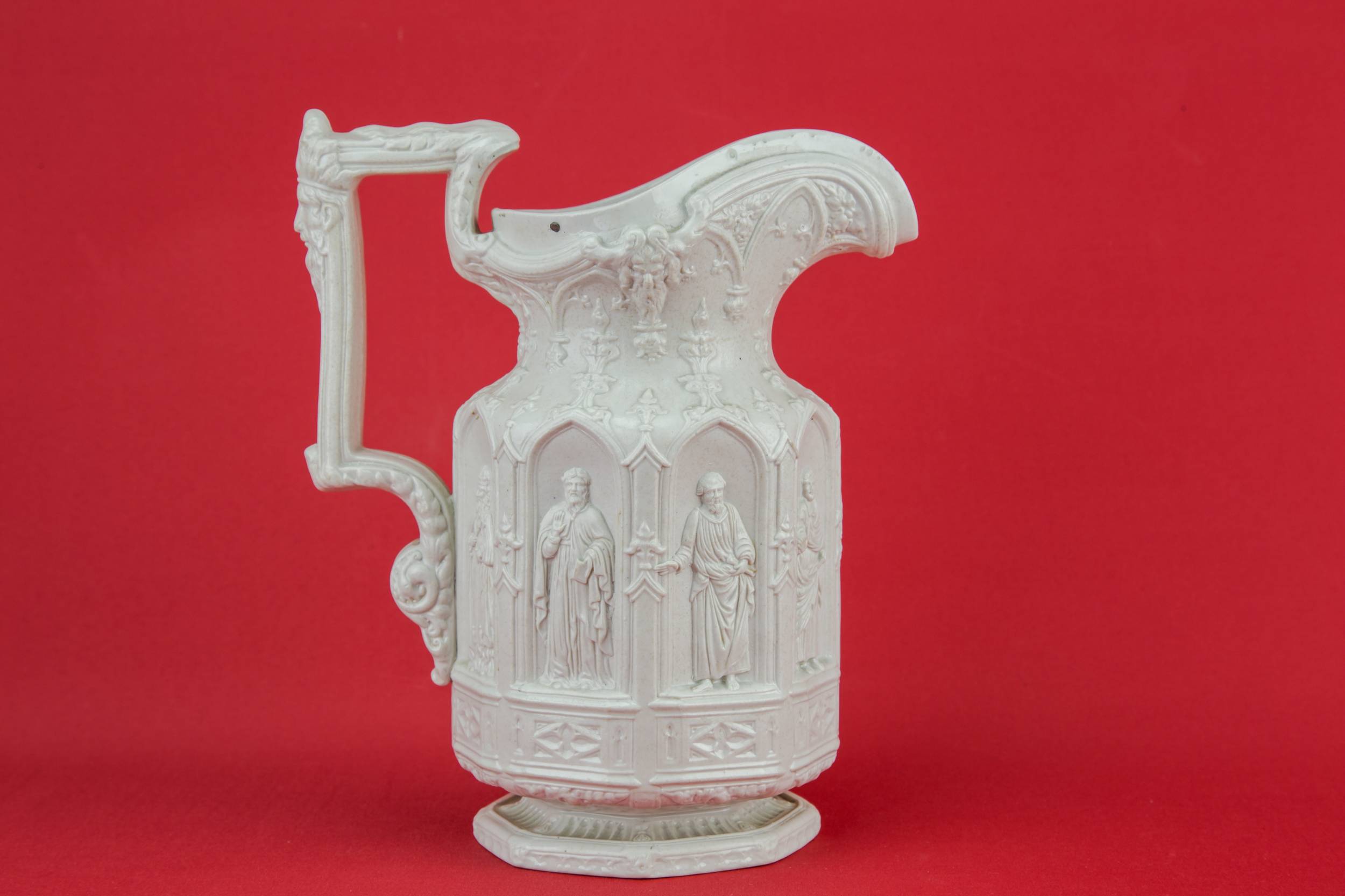 Striking Antique JUG — Tactile water jug 3