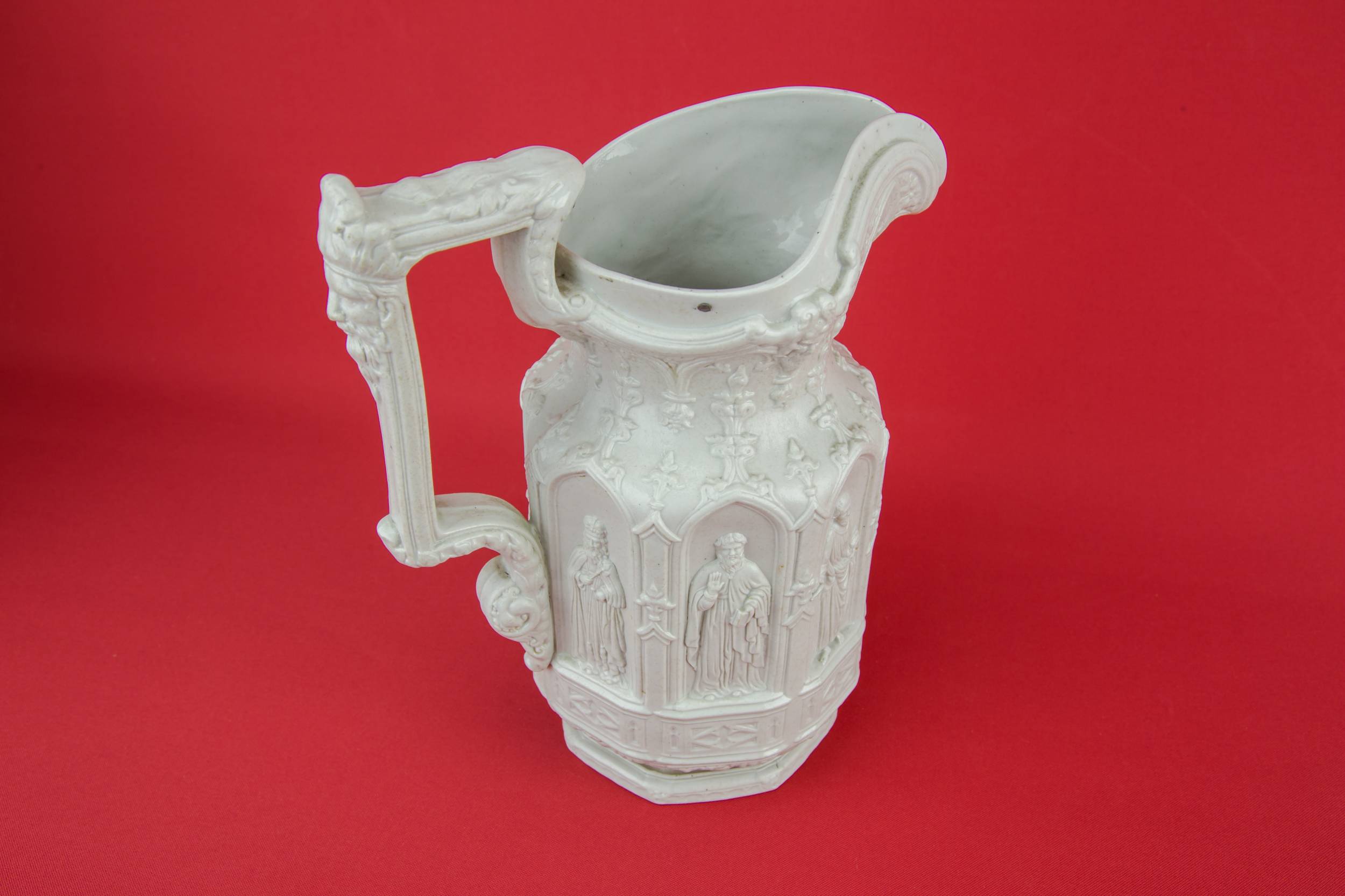 Striking Antique JUG — Tactile water jug 4