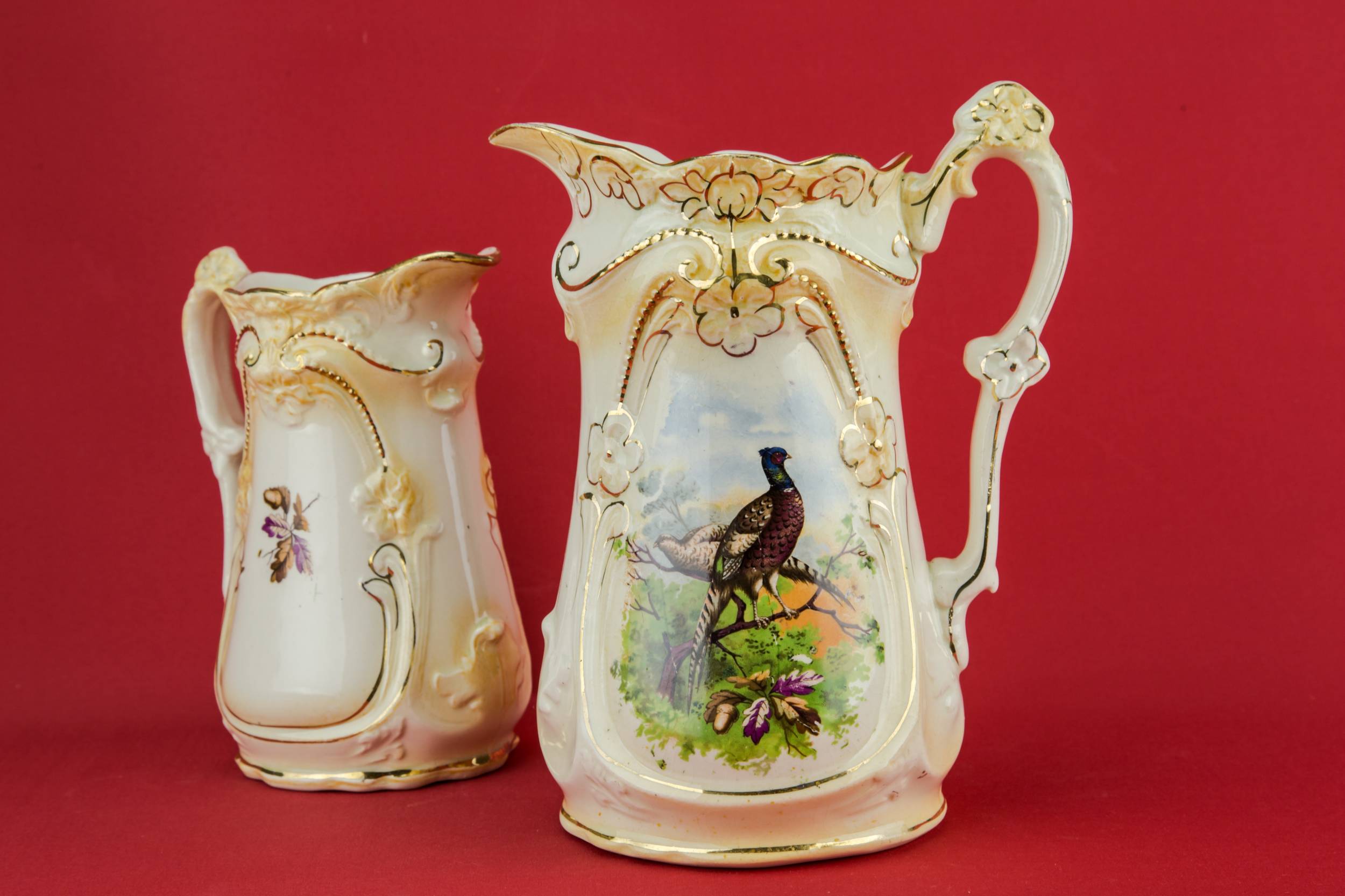 Art Nouveau Antique — 2 water jugs 1
