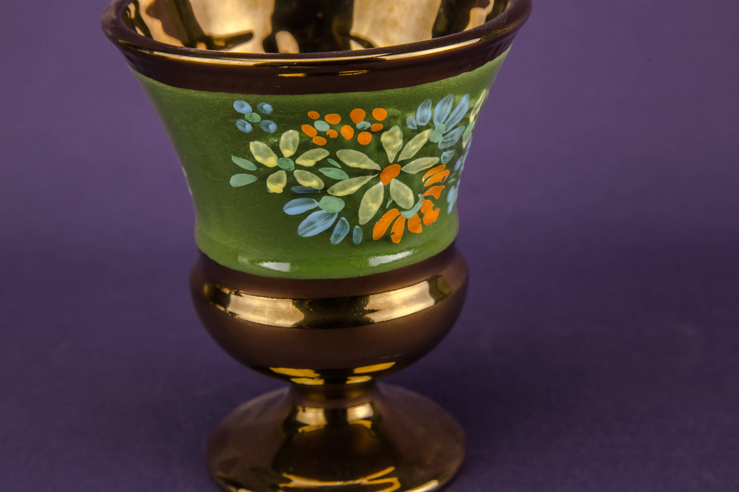Victorian Antique BOWLS — 2 lustre serving bowls 1