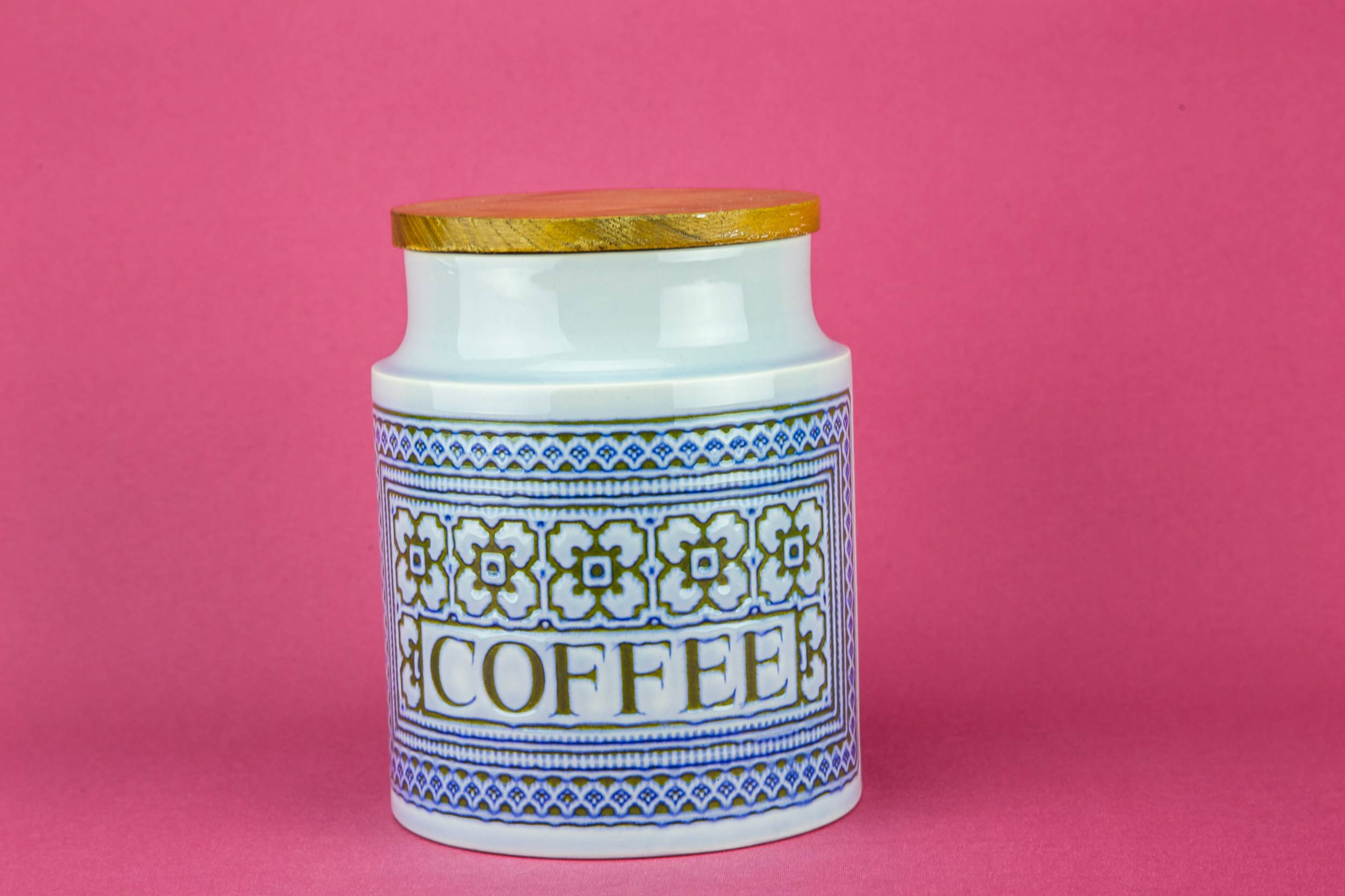Vintage Coffee Ceramic — Coffee storage jar