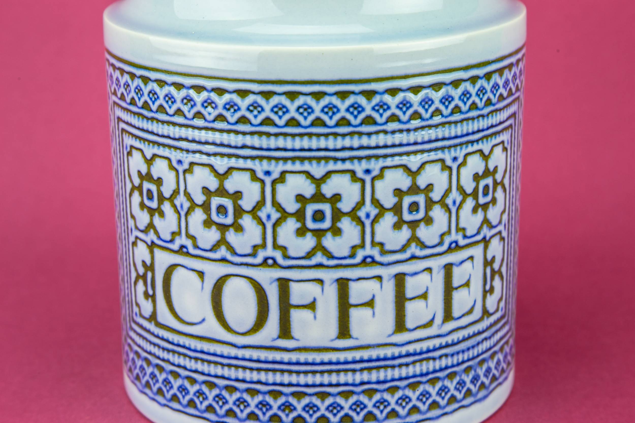 Vintage Coffee Ceramic — Coffee storage jar 1