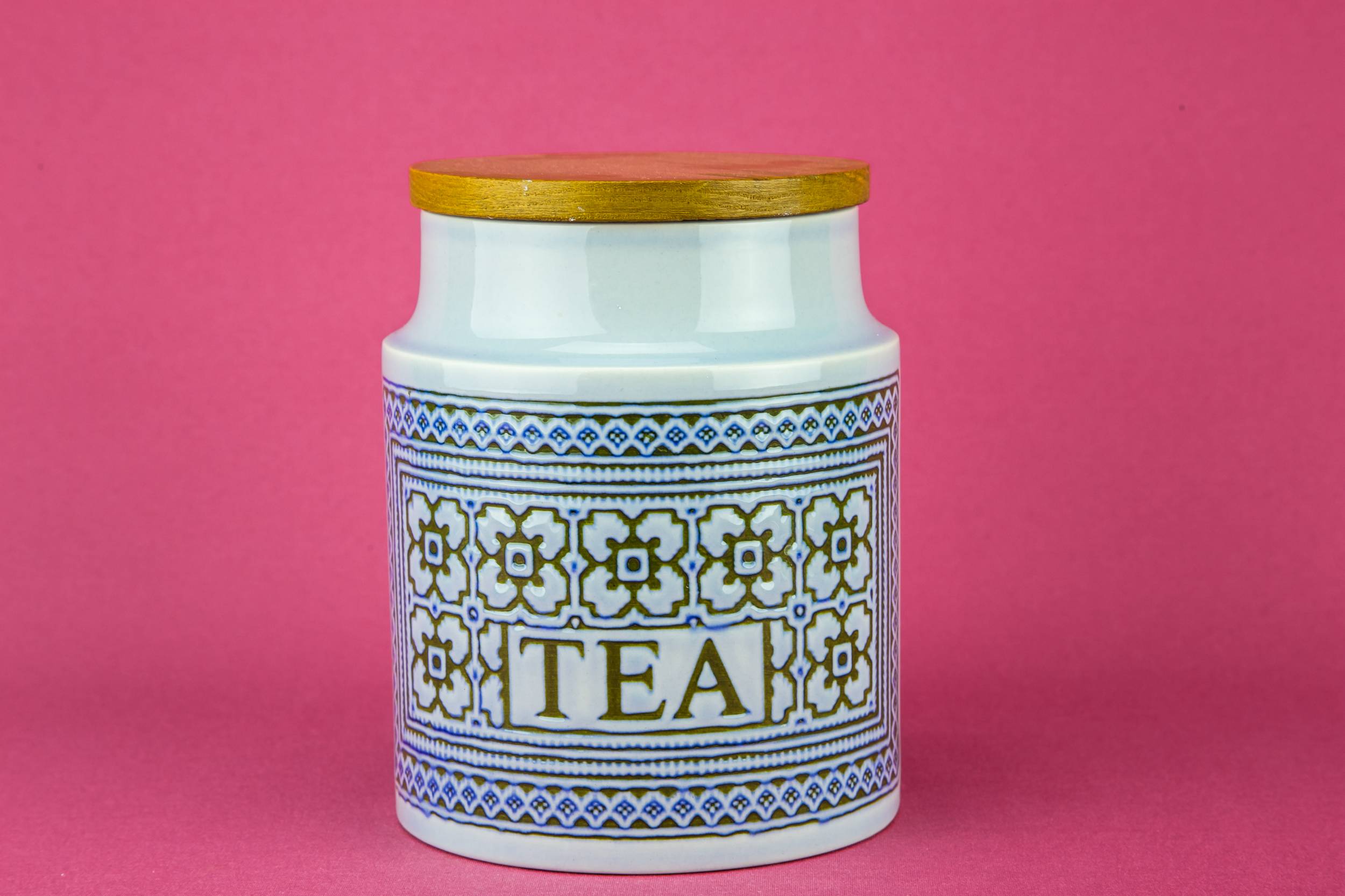 Elegant Vintage Hornsea — Tea storage jar by Hornsea