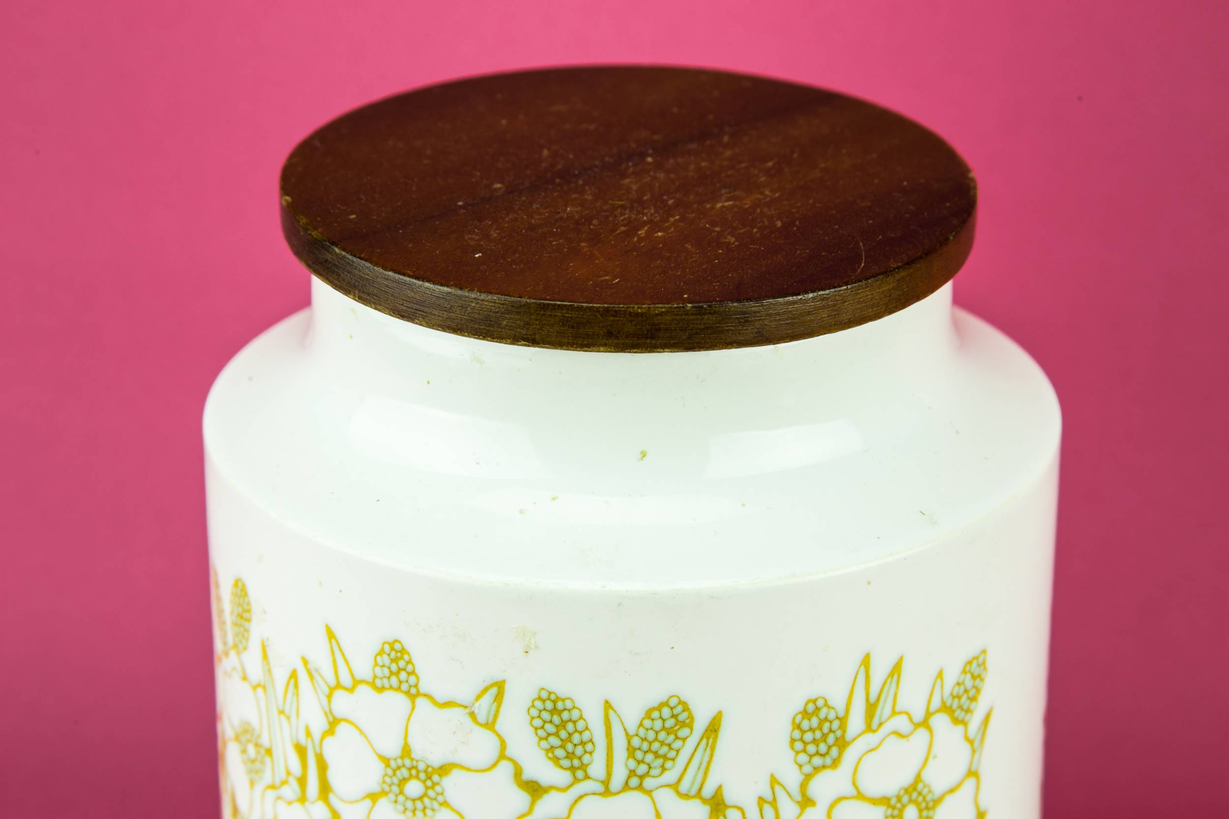 Beautiful Vintage JAR — Hornsea ceramic kitchen jar 1