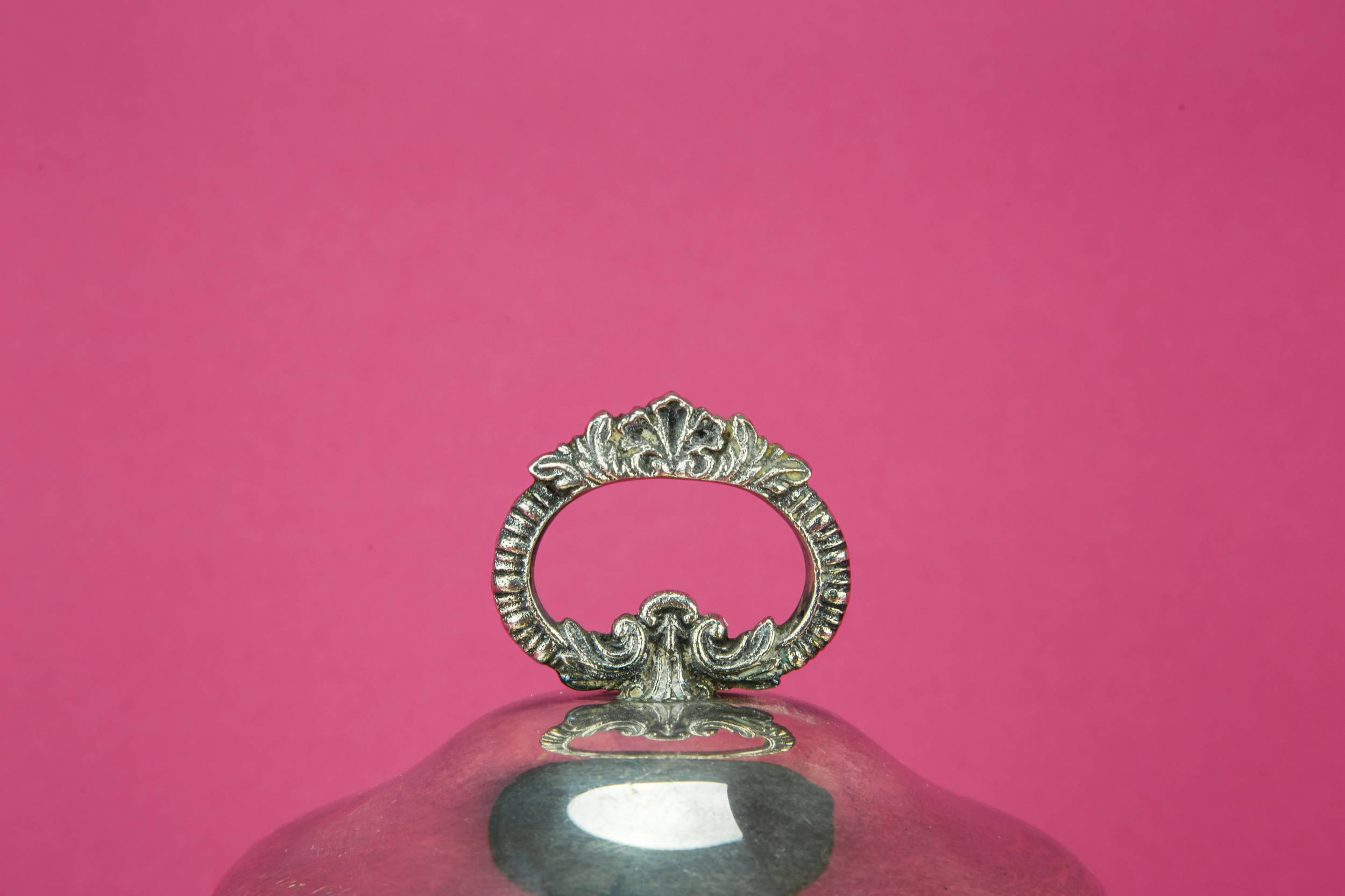 Silver Plated Muffin — Silver plated muffin bowl 1