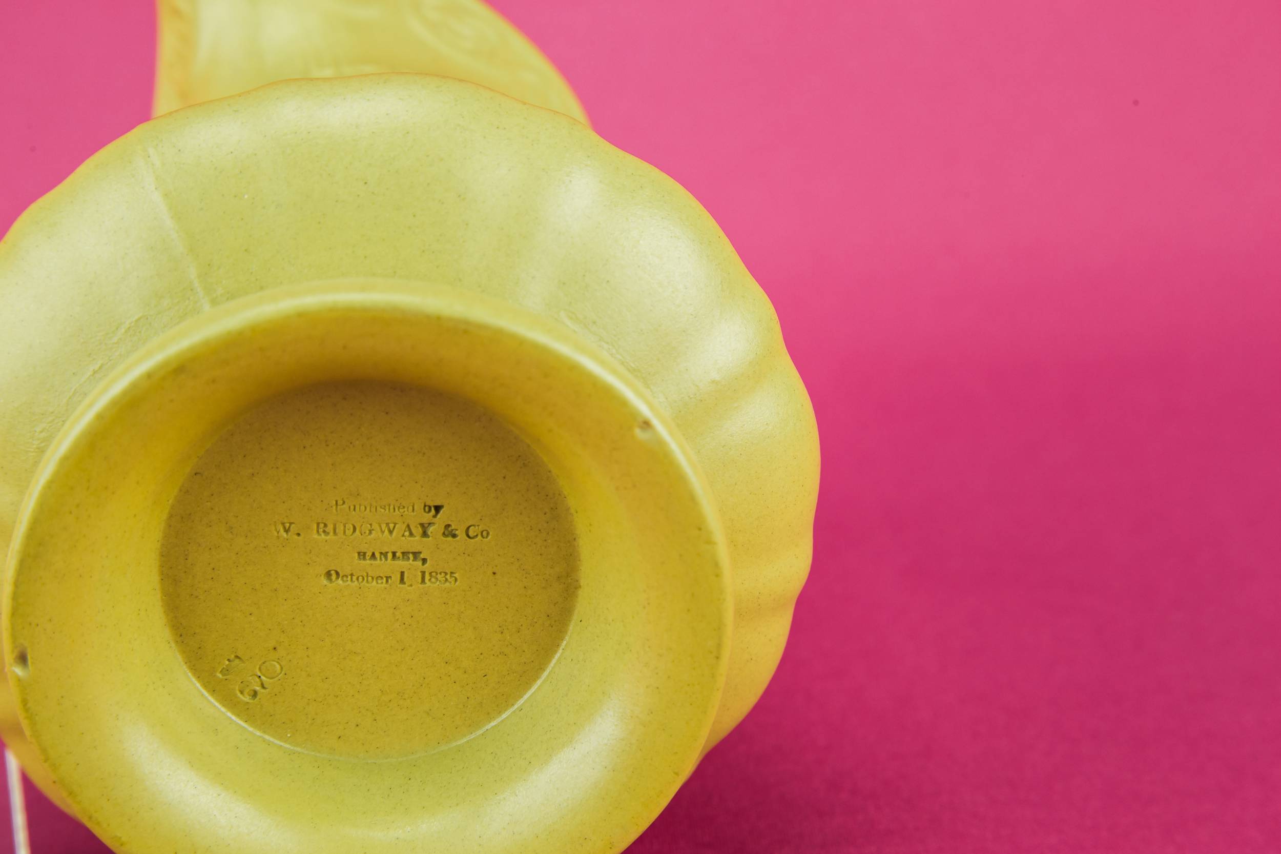 Stoneware Victorian Juice — Tactile small water jug 6