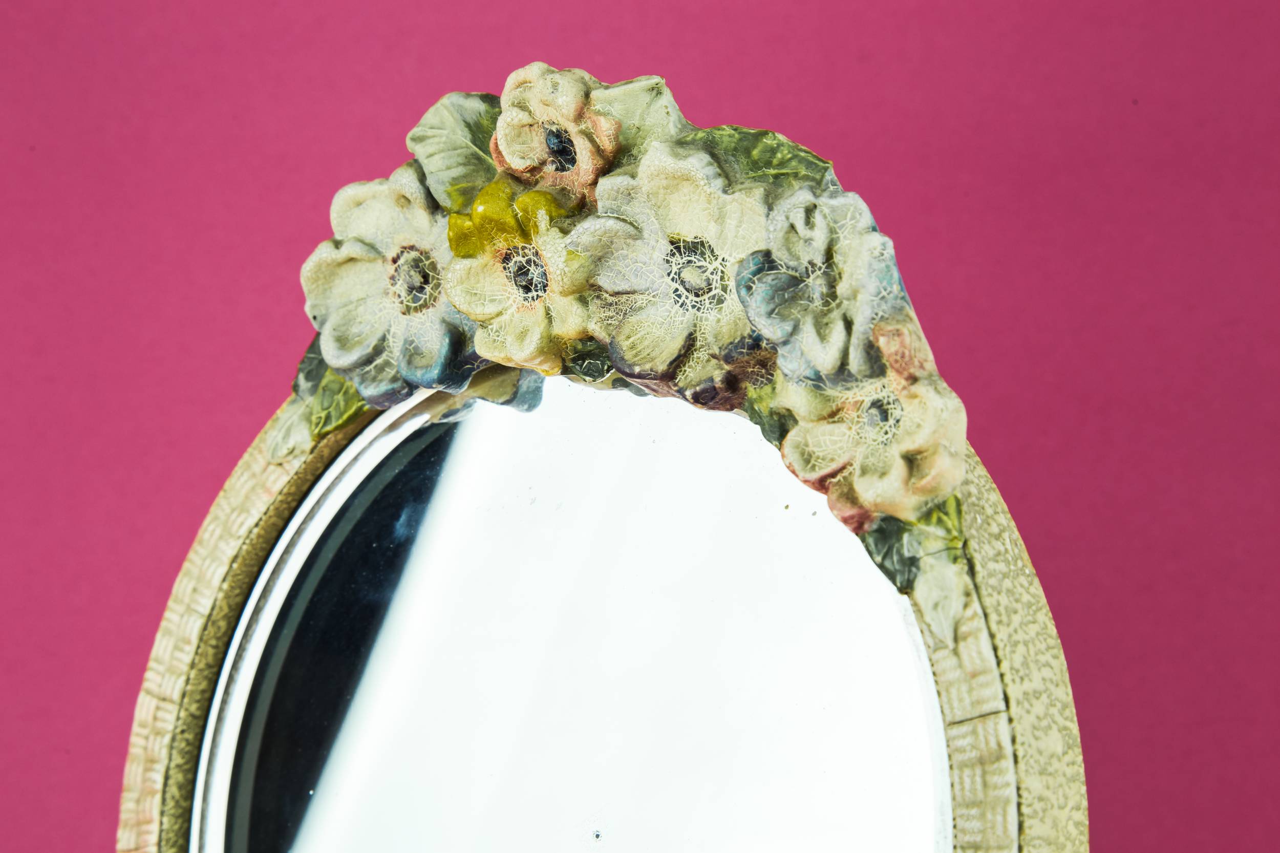 Art Deco Charming — Round table top mirror 2
