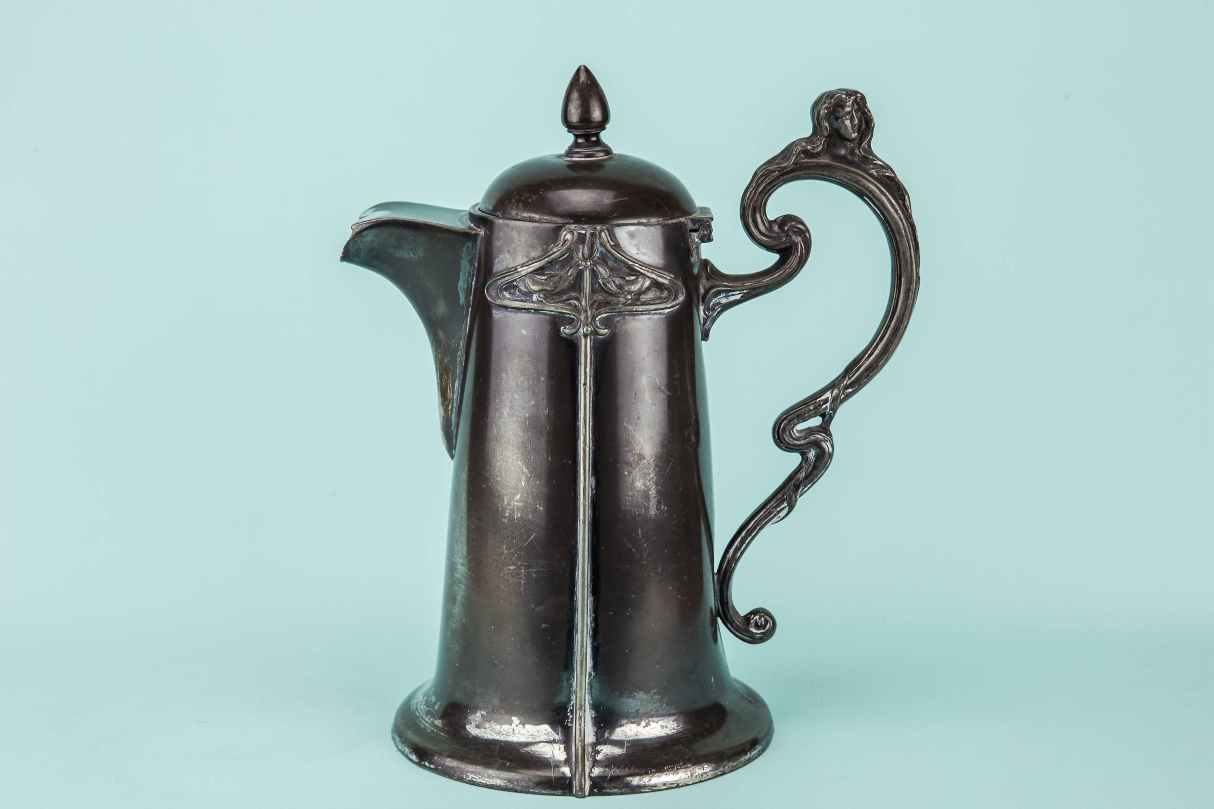 Spectacular Antique Juice — Art Nouveau water jug