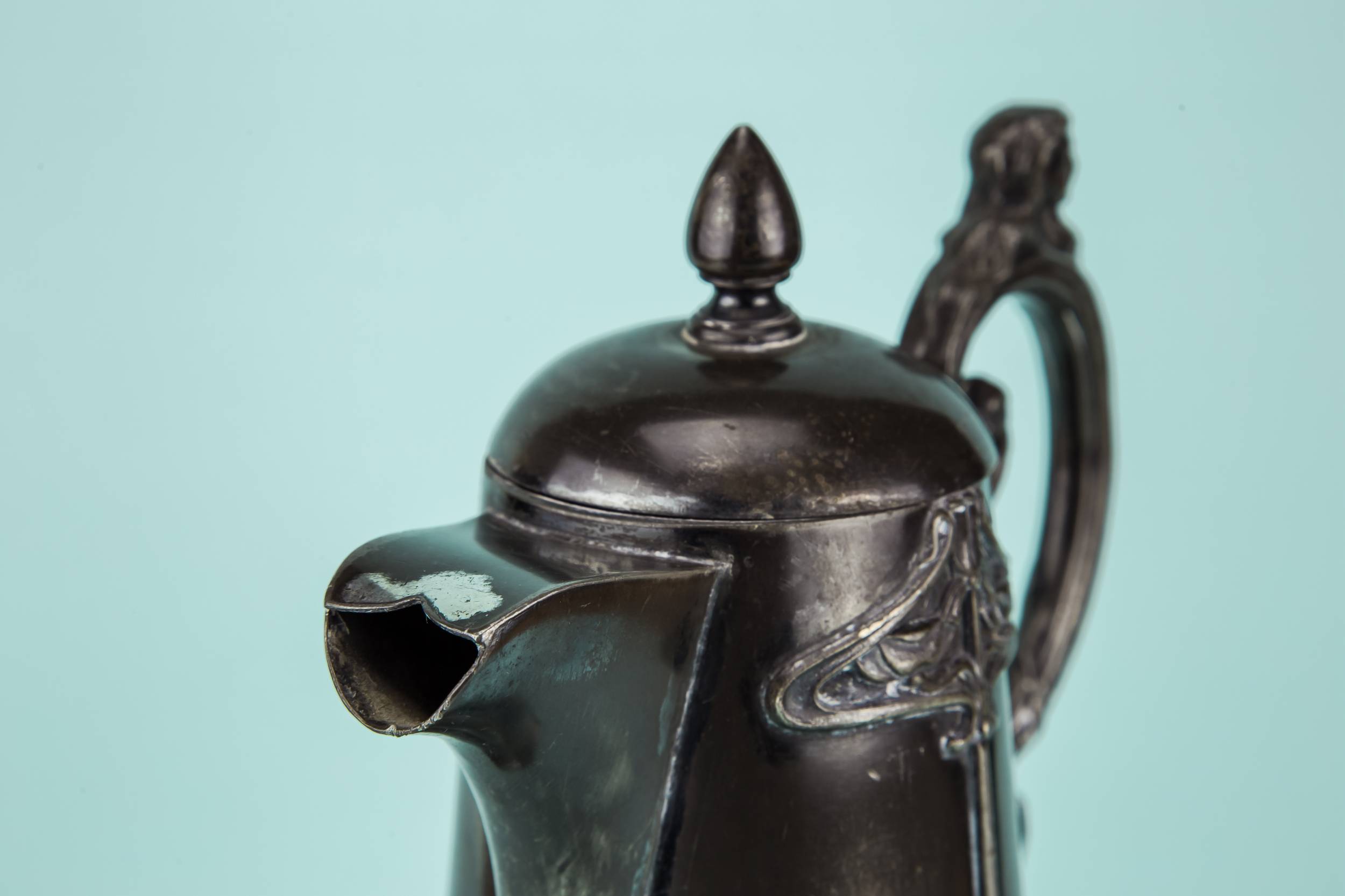Spectacular Antique Juice — Art Nouveau water jug 3