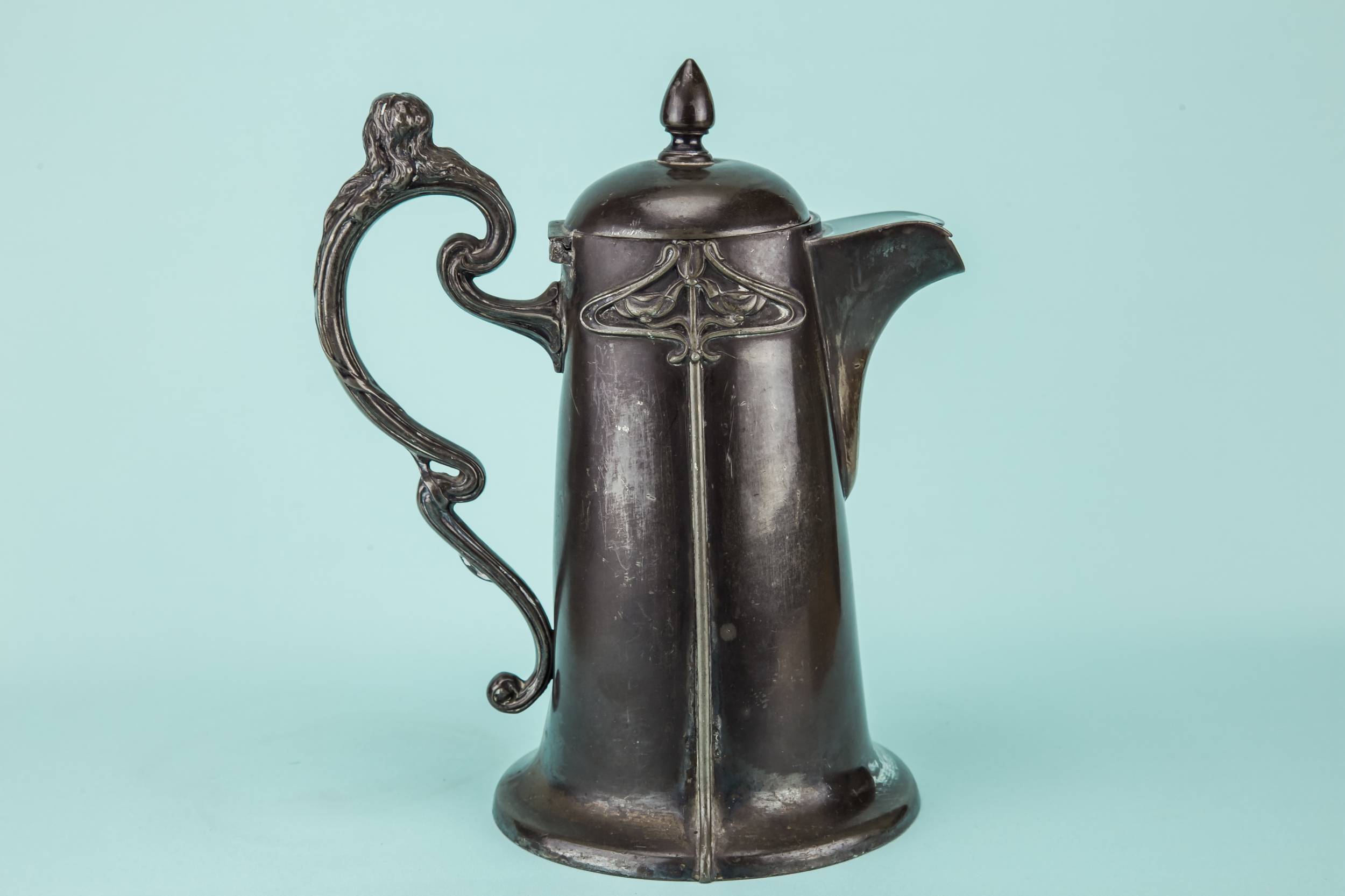 Spectacular Antique Juice — Art Nouveau water jug 1