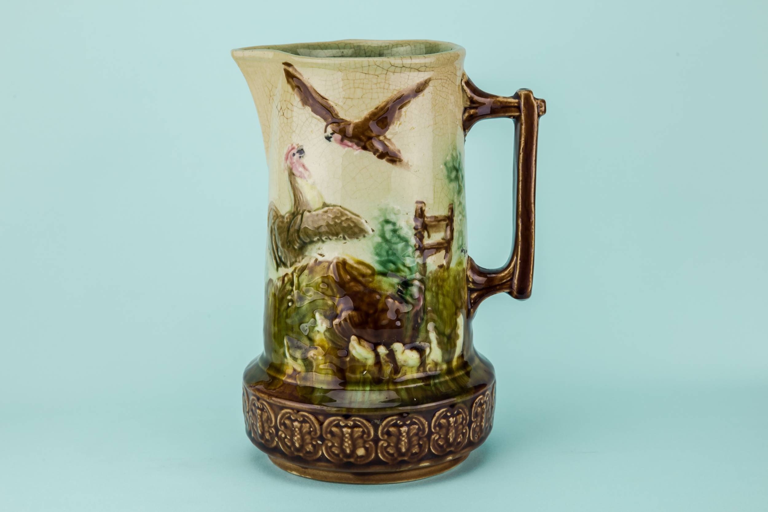Large Vintage Animals — Art Deco water jug
