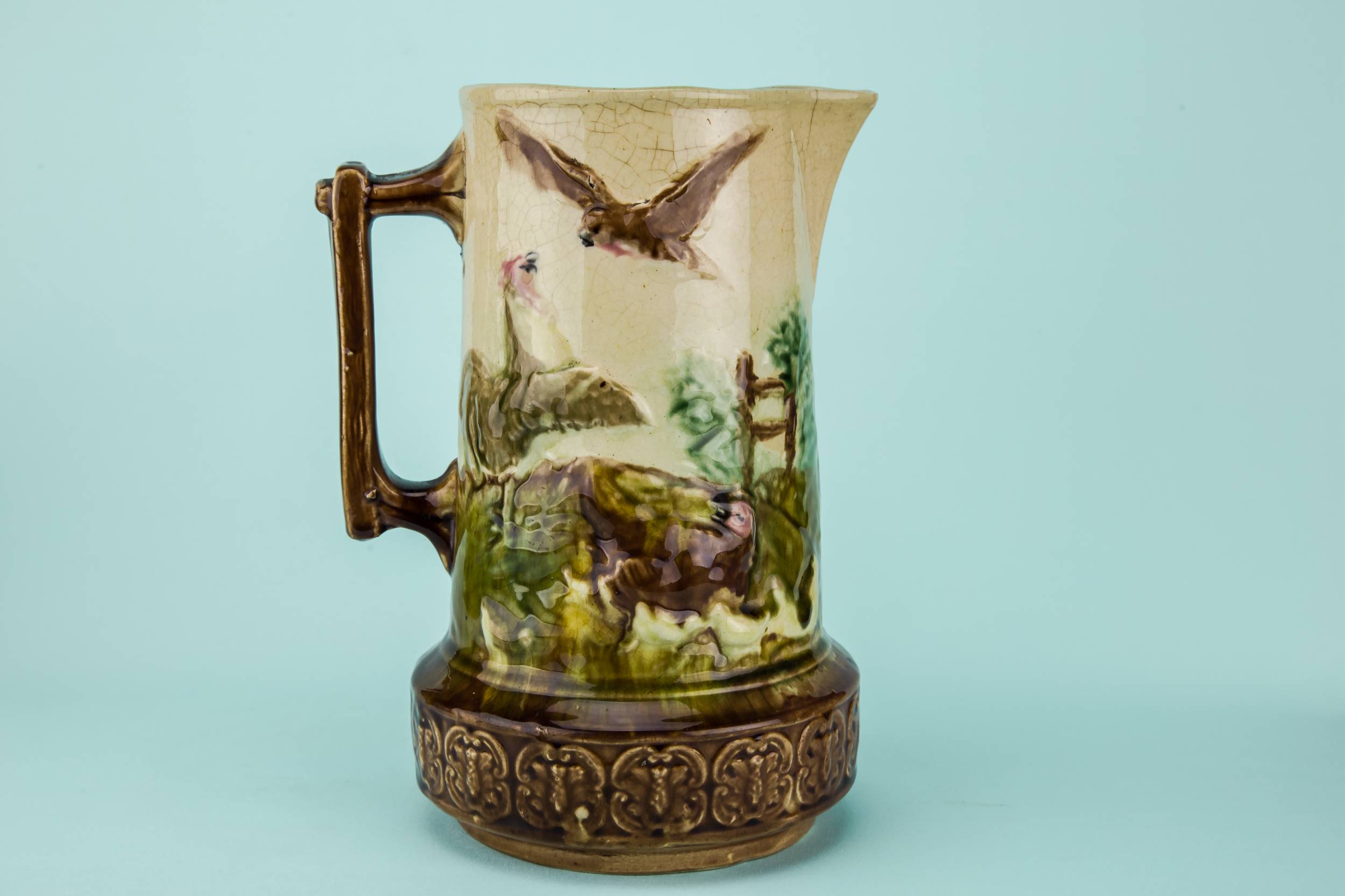 Large Vintage Animals — Art Deco water jug 1