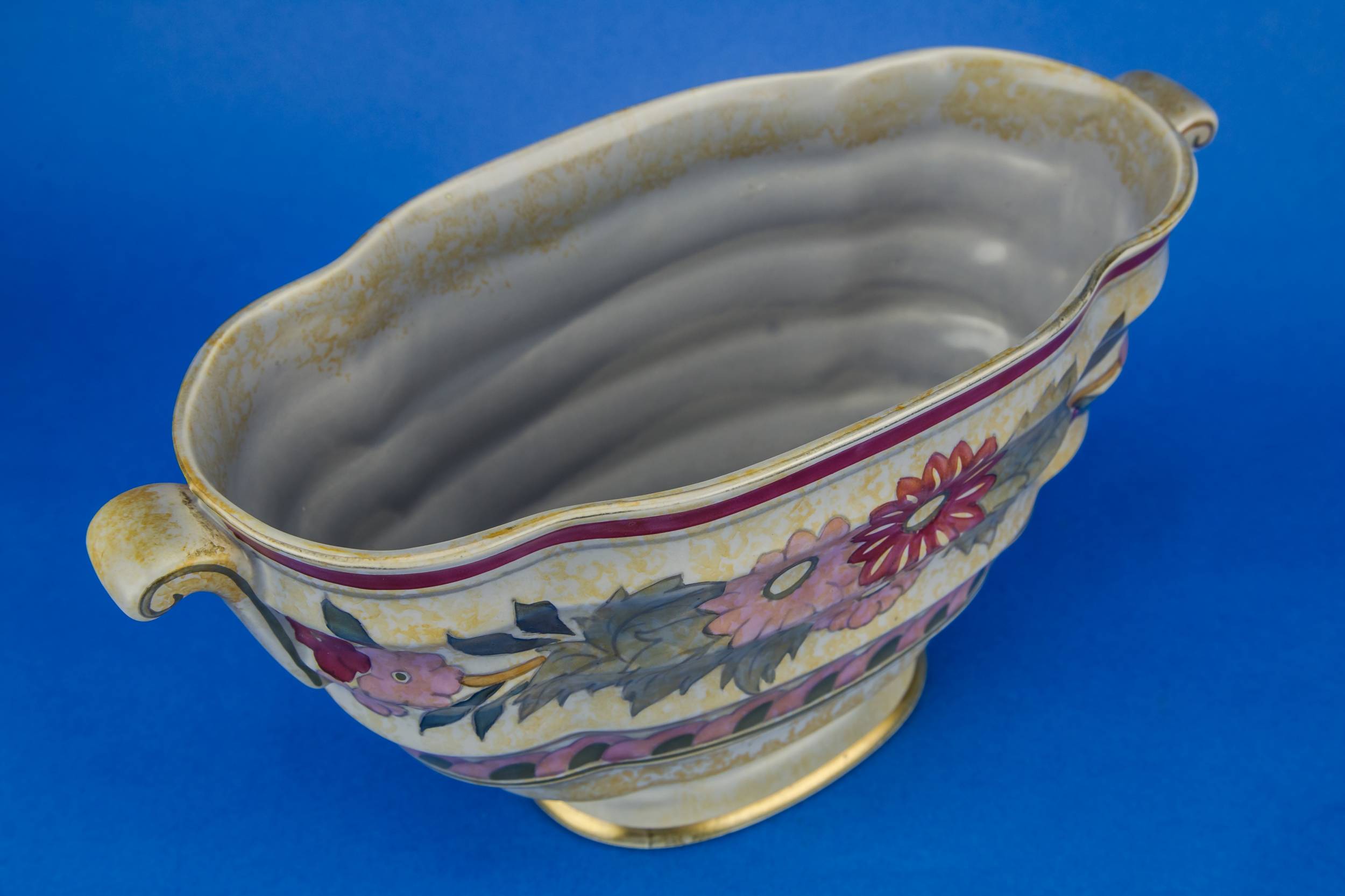 Ceramic Vintage Floral — Art Deco floral vase 4