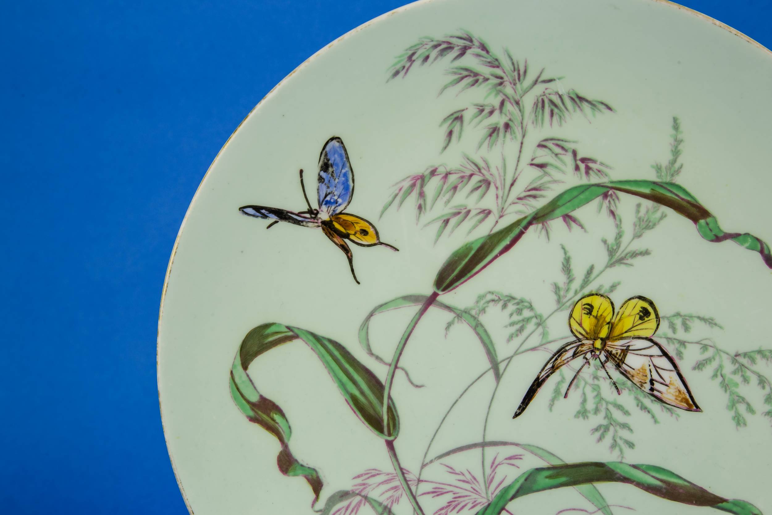 Beautiful Antique Porcelain — Aesthetic Movement plate 1