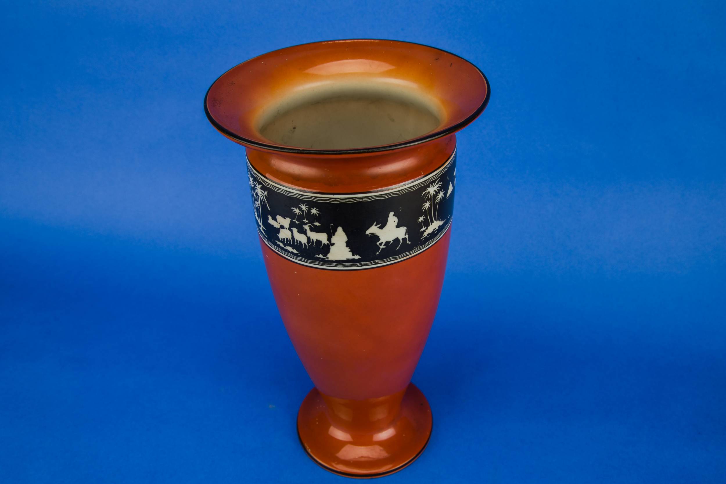 Egyptian Revival Antique — Orientalist ceramic vase 3
