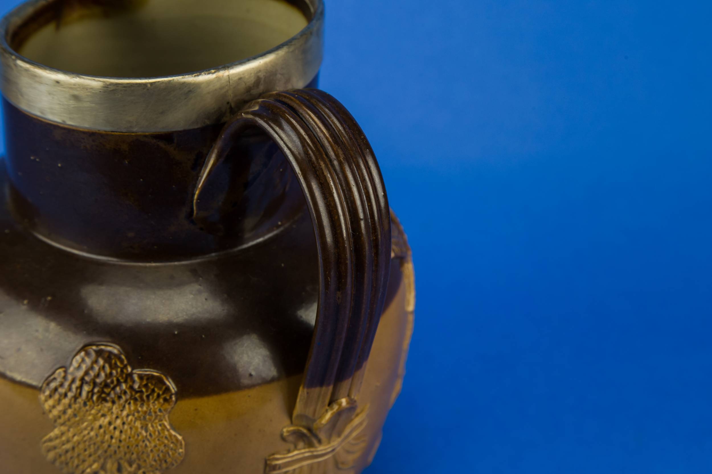 Antique Rustic Doulton — Water jug and tankard 5
