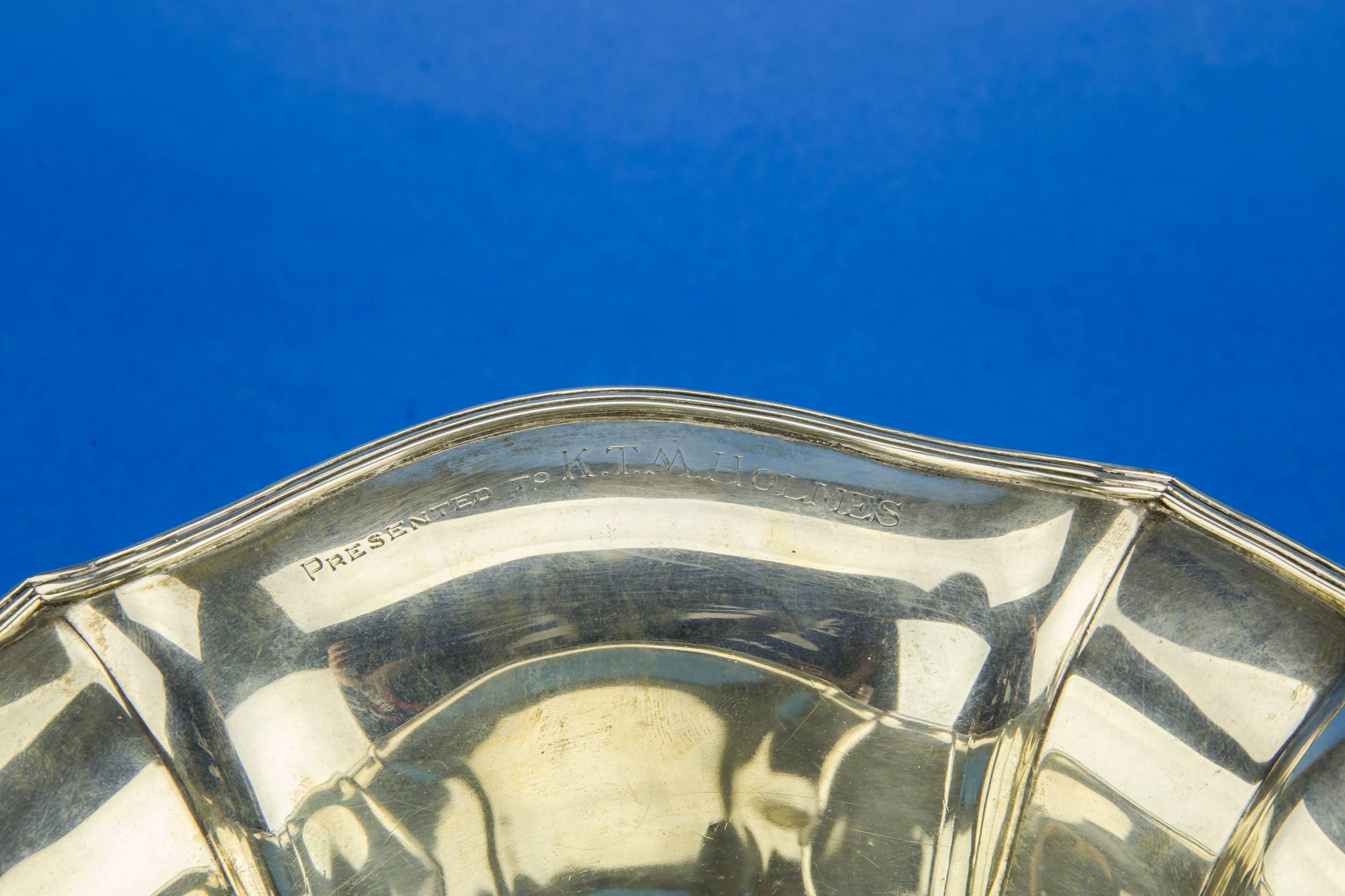 Kenya Police Presentational — Presentational silver bowl 2