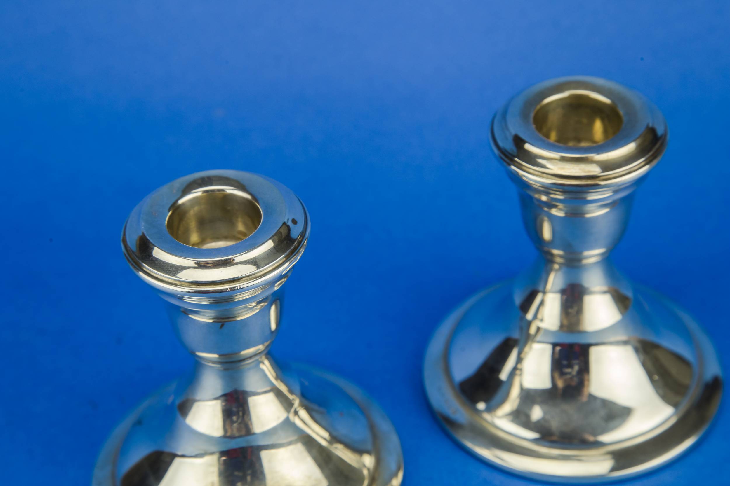 Small Sterling Silver — Sterling silver candlesticks 3