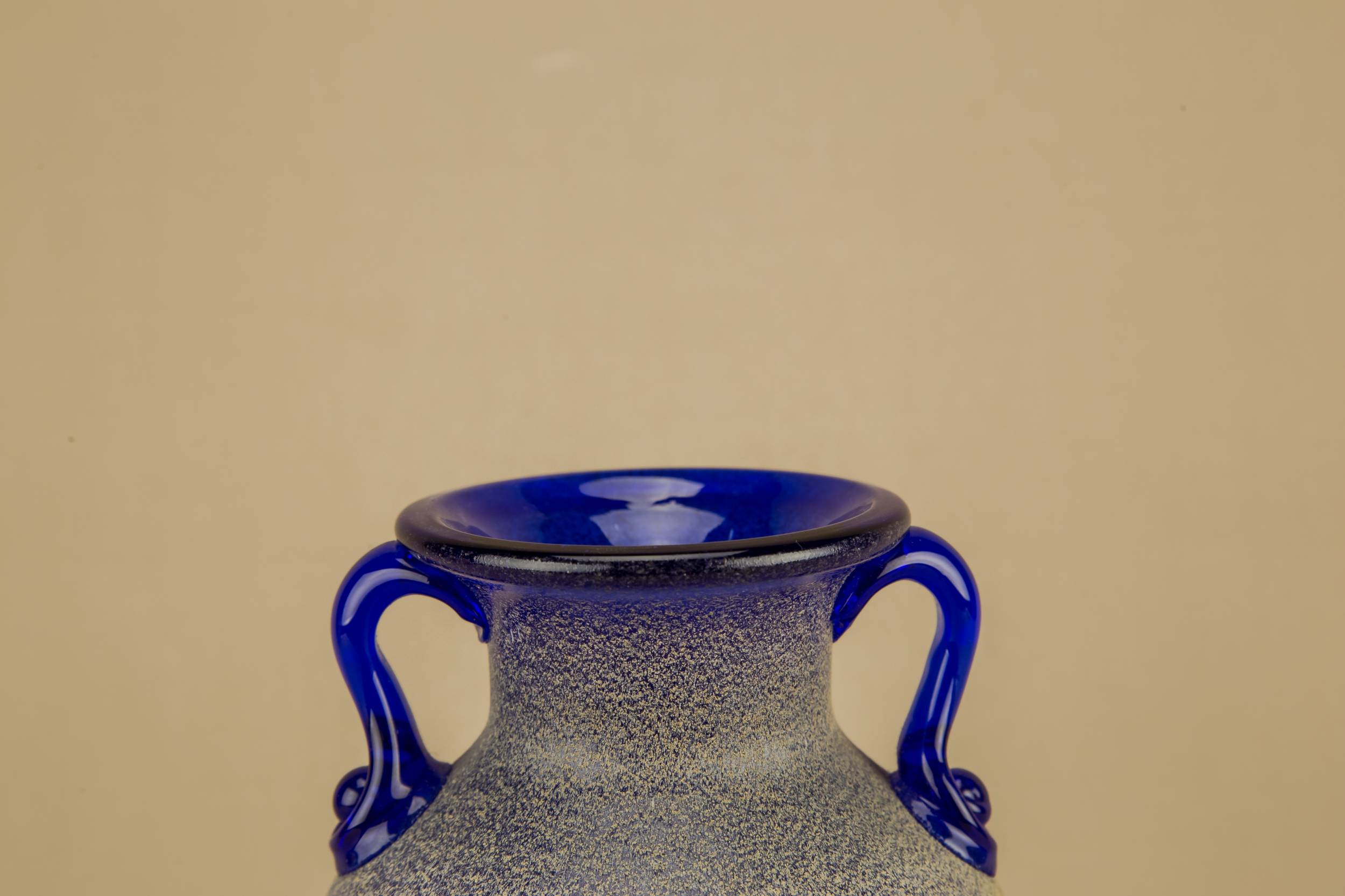 Vintage Retro Marbled — Glass marbled vase 1