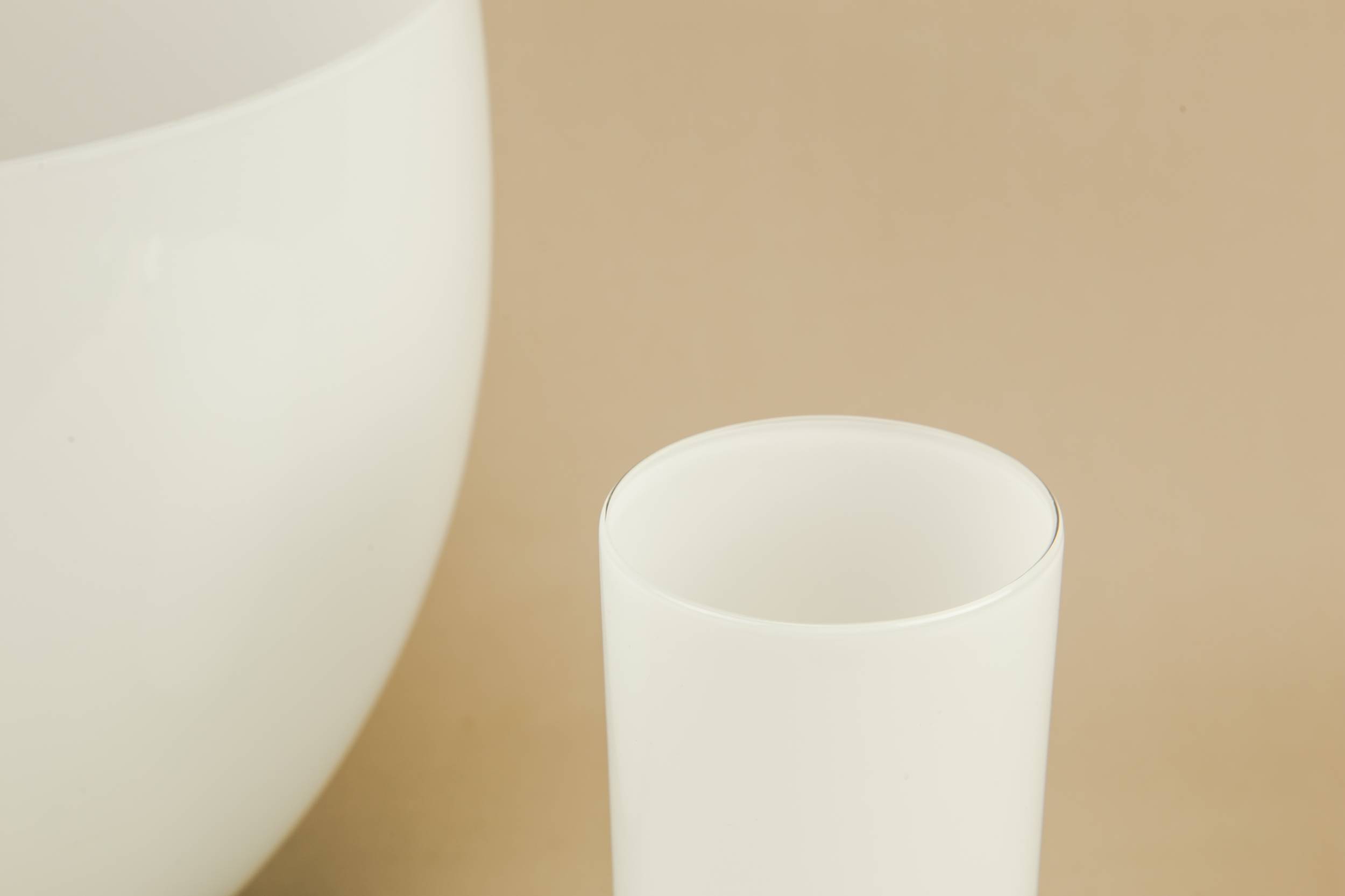Glasses Punch Bowl — Punch bowl & 6 glasses 1
