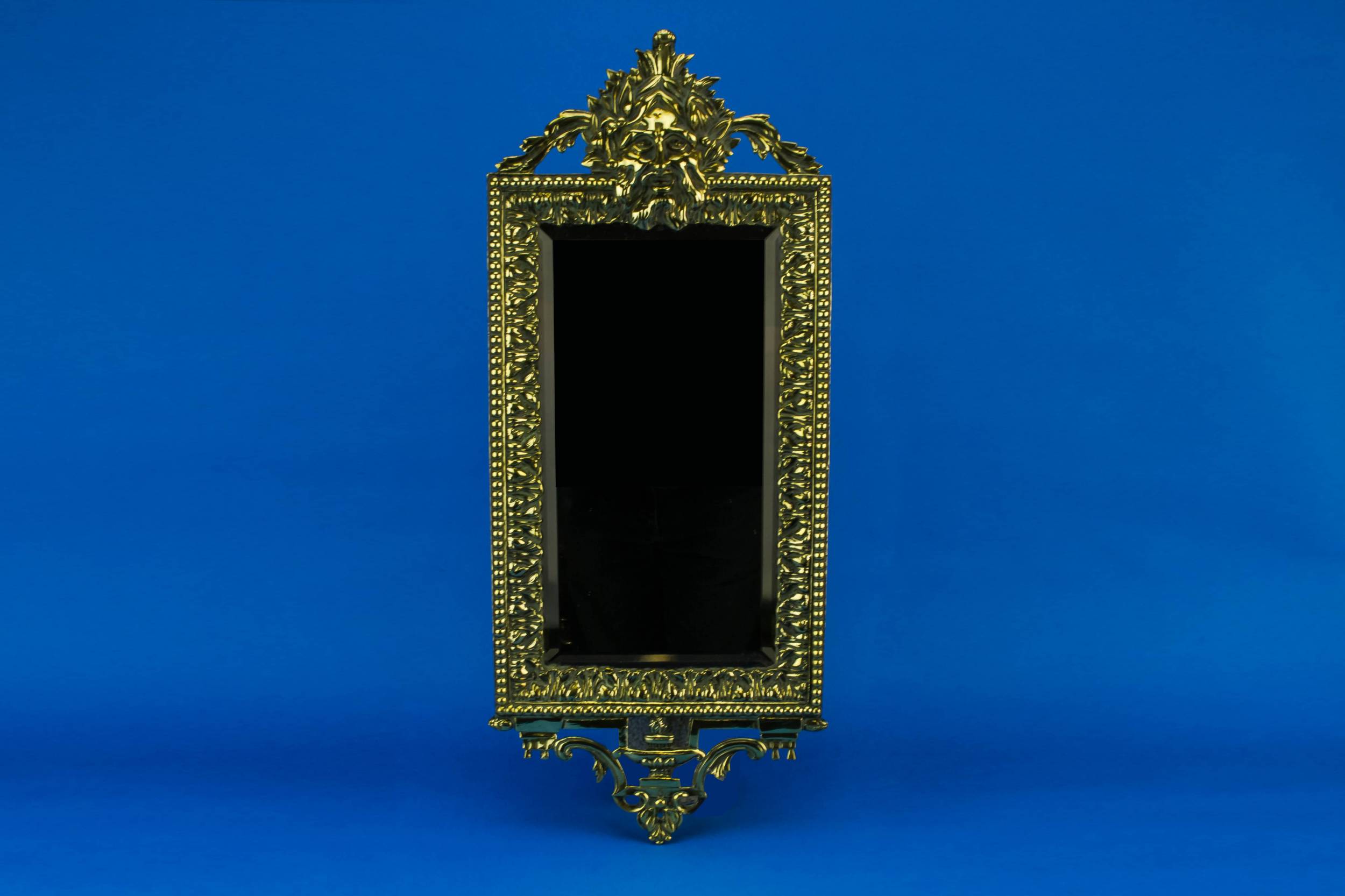 Opulent Large Rectangular — 2 brass wall mirrors
