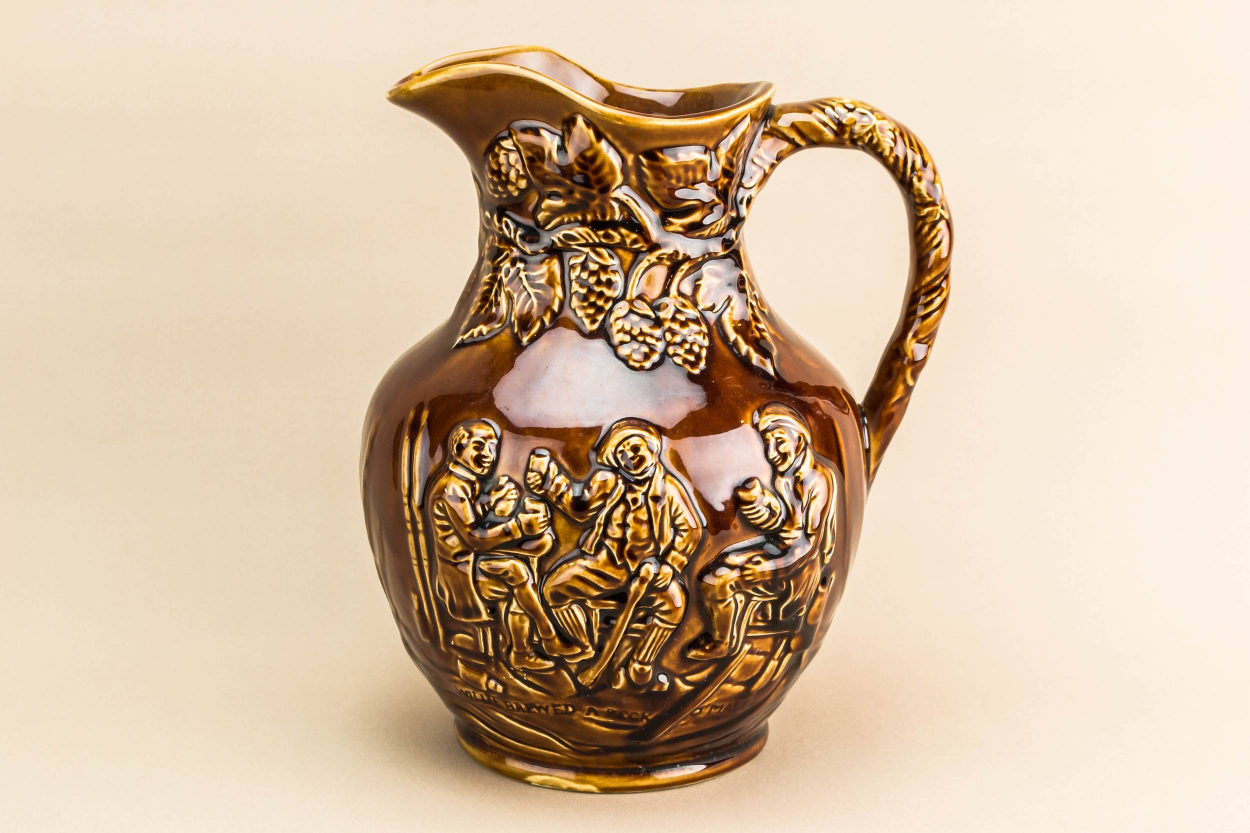 Mid-century Modern Brown — Large water jug