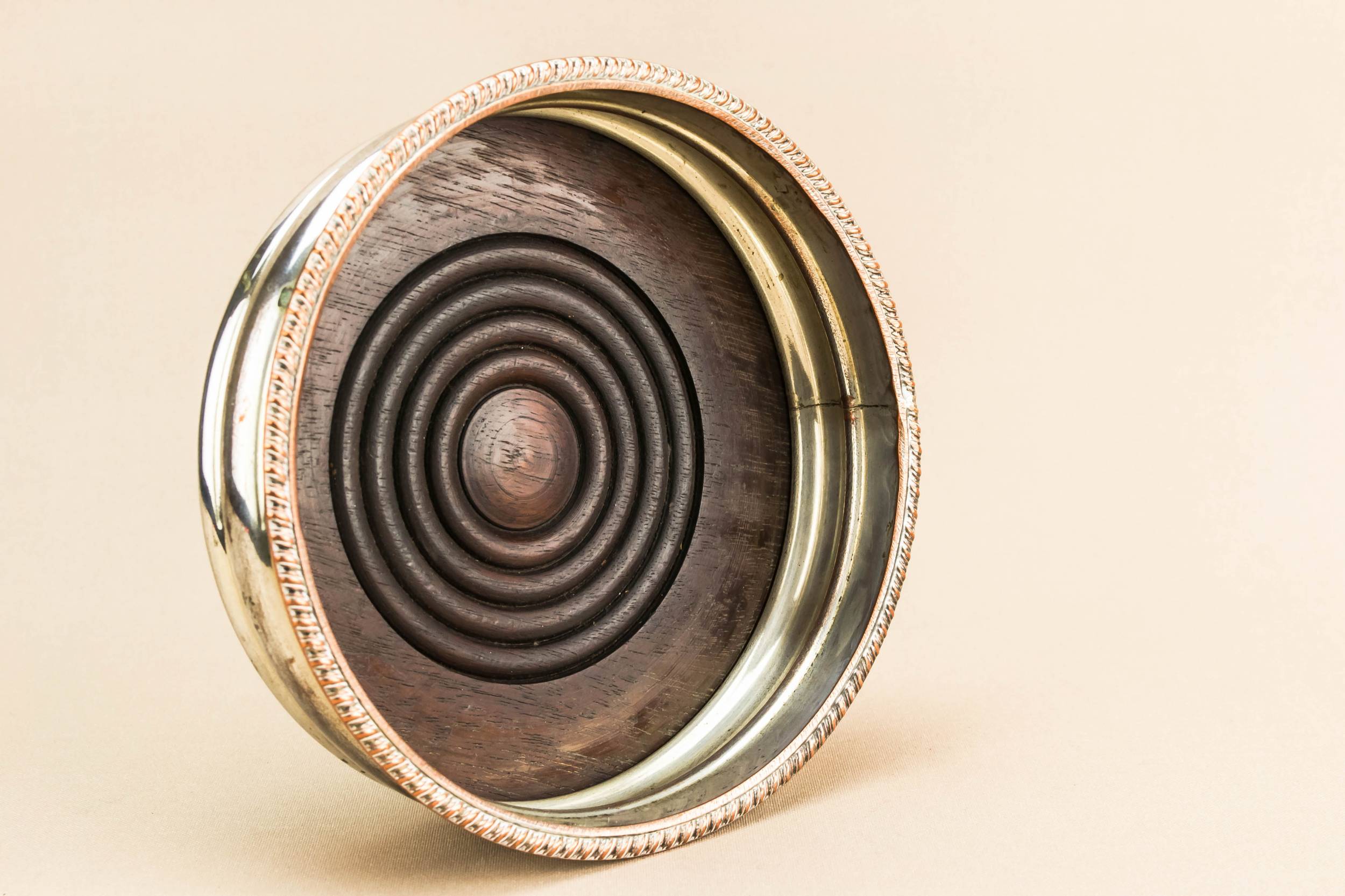 Classical Traditional Gadrooned — Gadrooned bottle coaster 1
