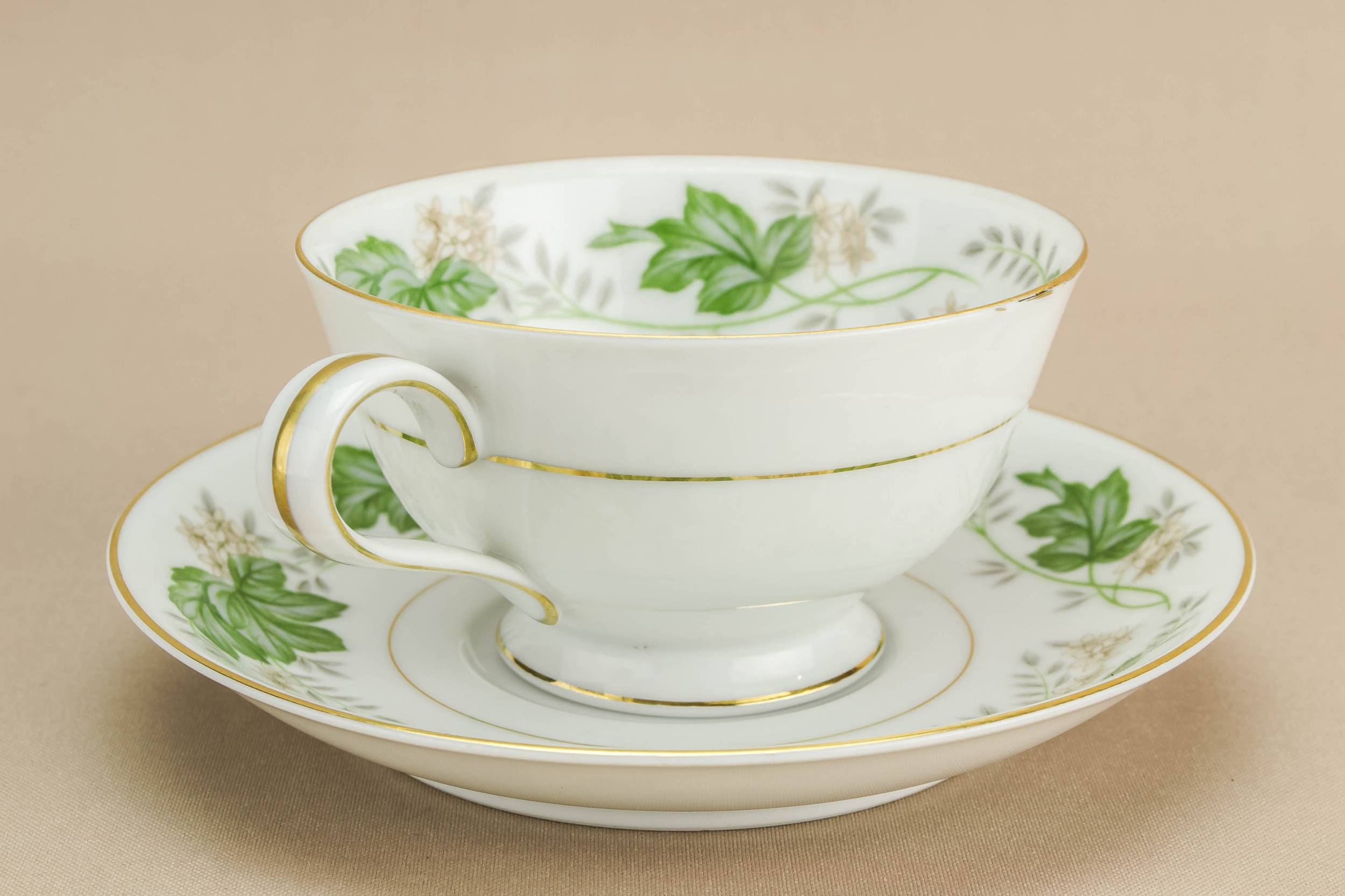 Persons Porcelain Elegant — Porcelain tea set for 6 2