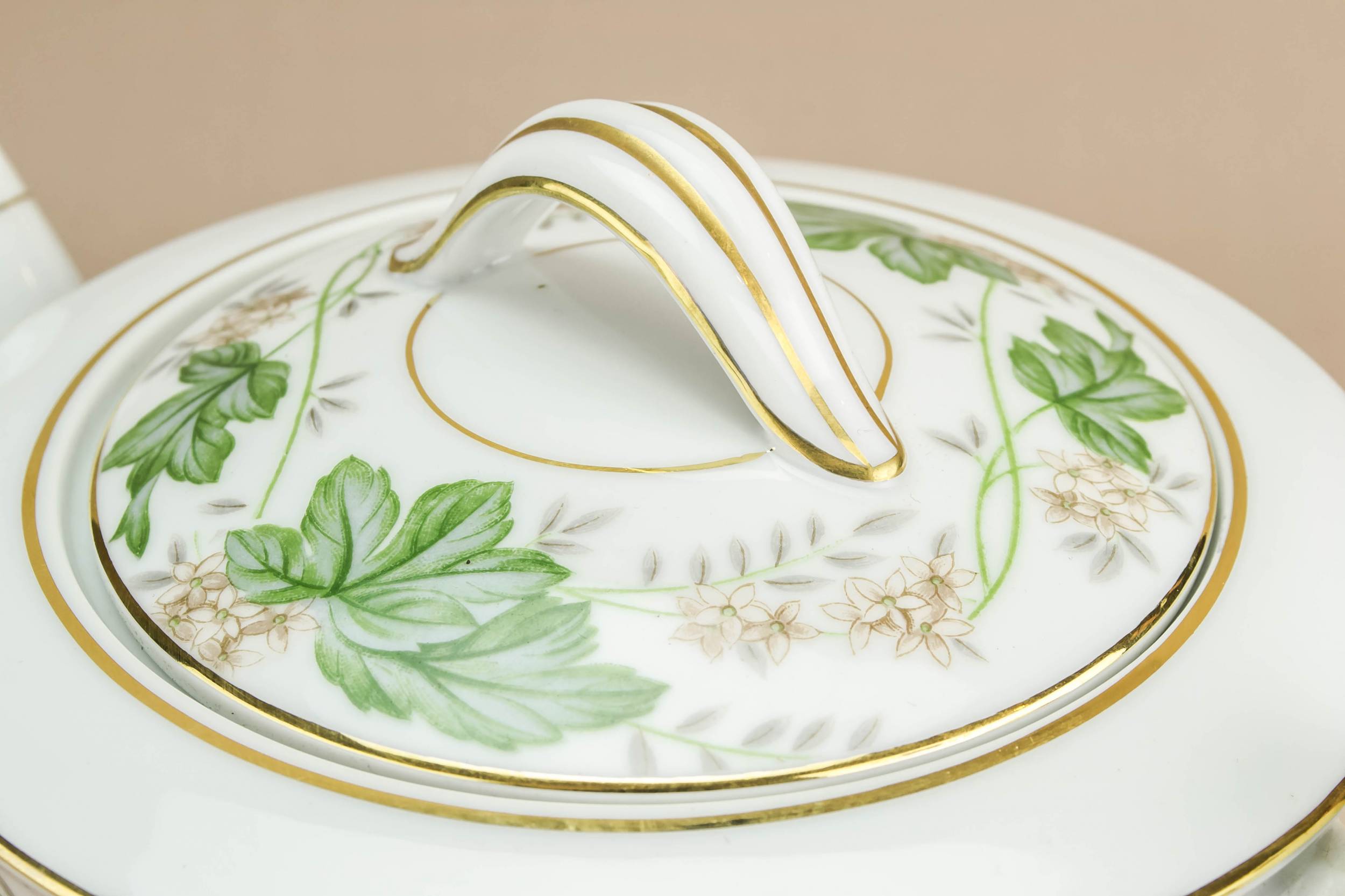 Piece Teapot Creamer — Noritake tea set 4
