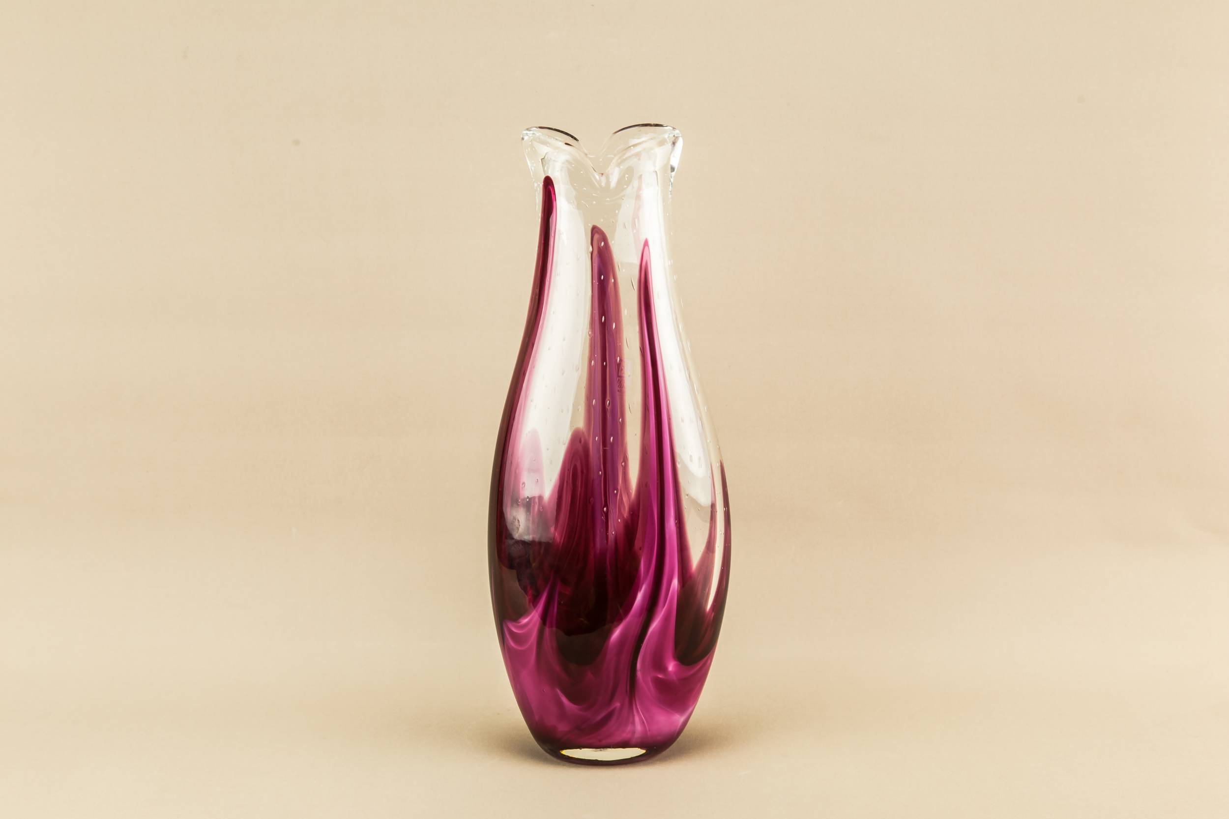 Glass Vintage Abstract — Mdina glass vase
