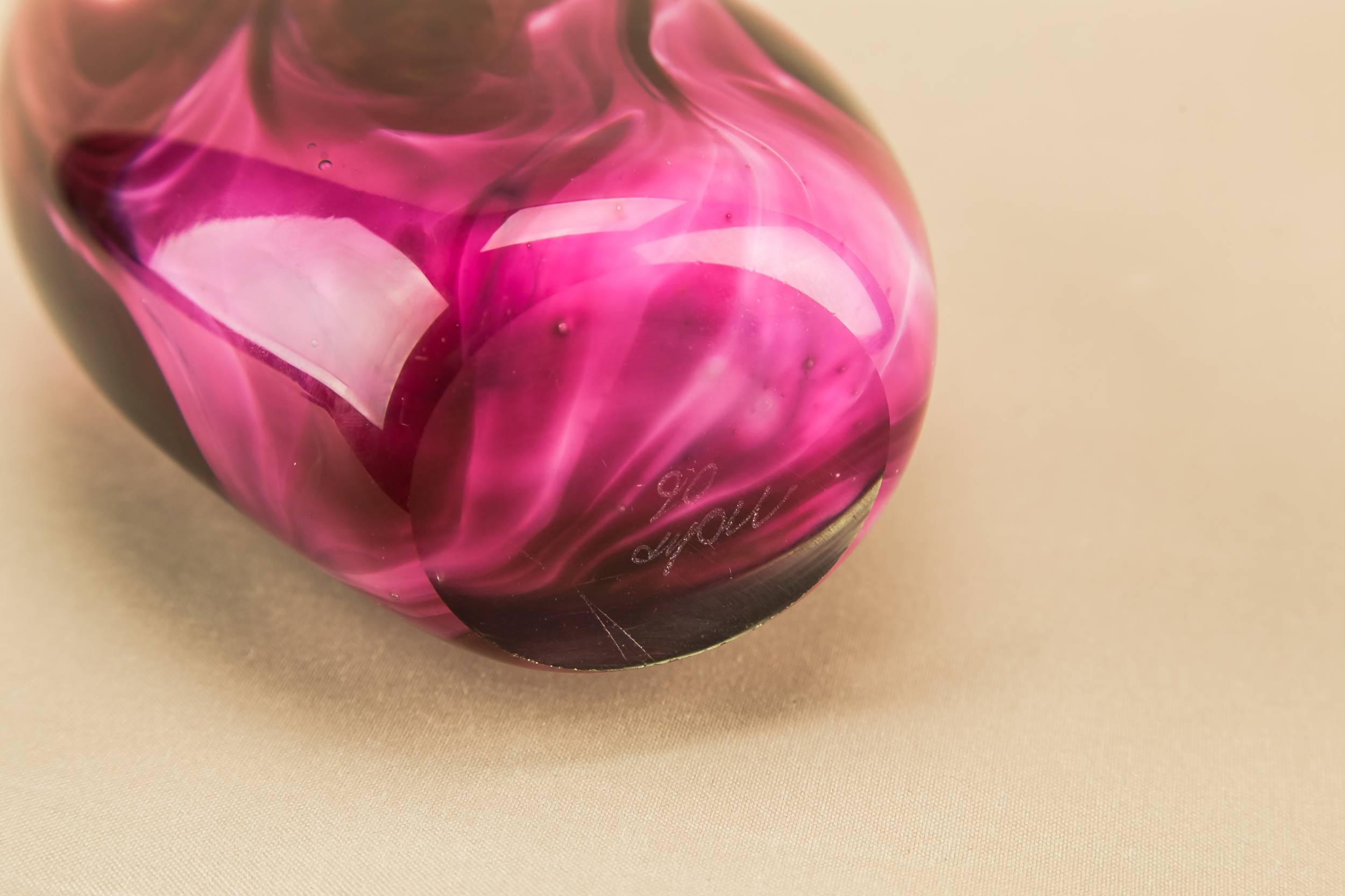 Glass Vintage Abstract — Mdina glass vase 5