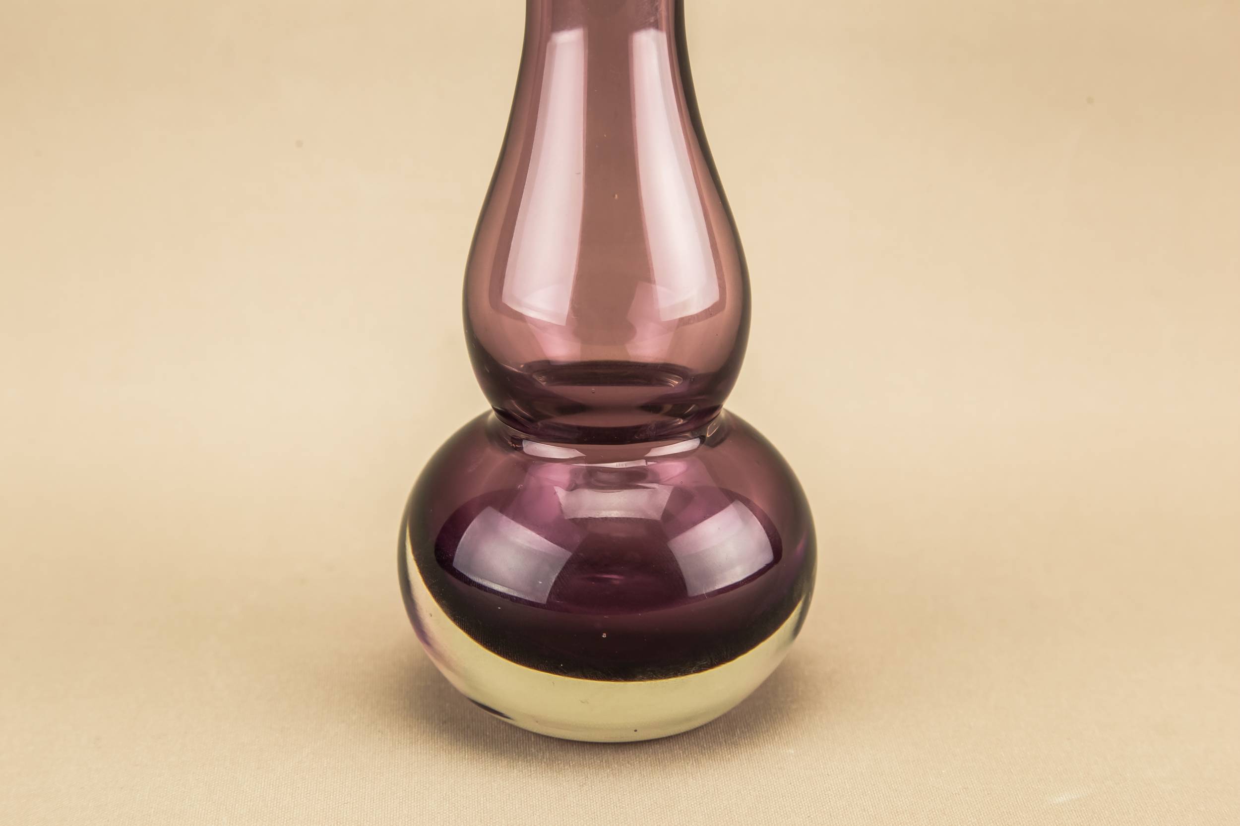 Amethyst Blown Glass — Amethyst glass vase 1