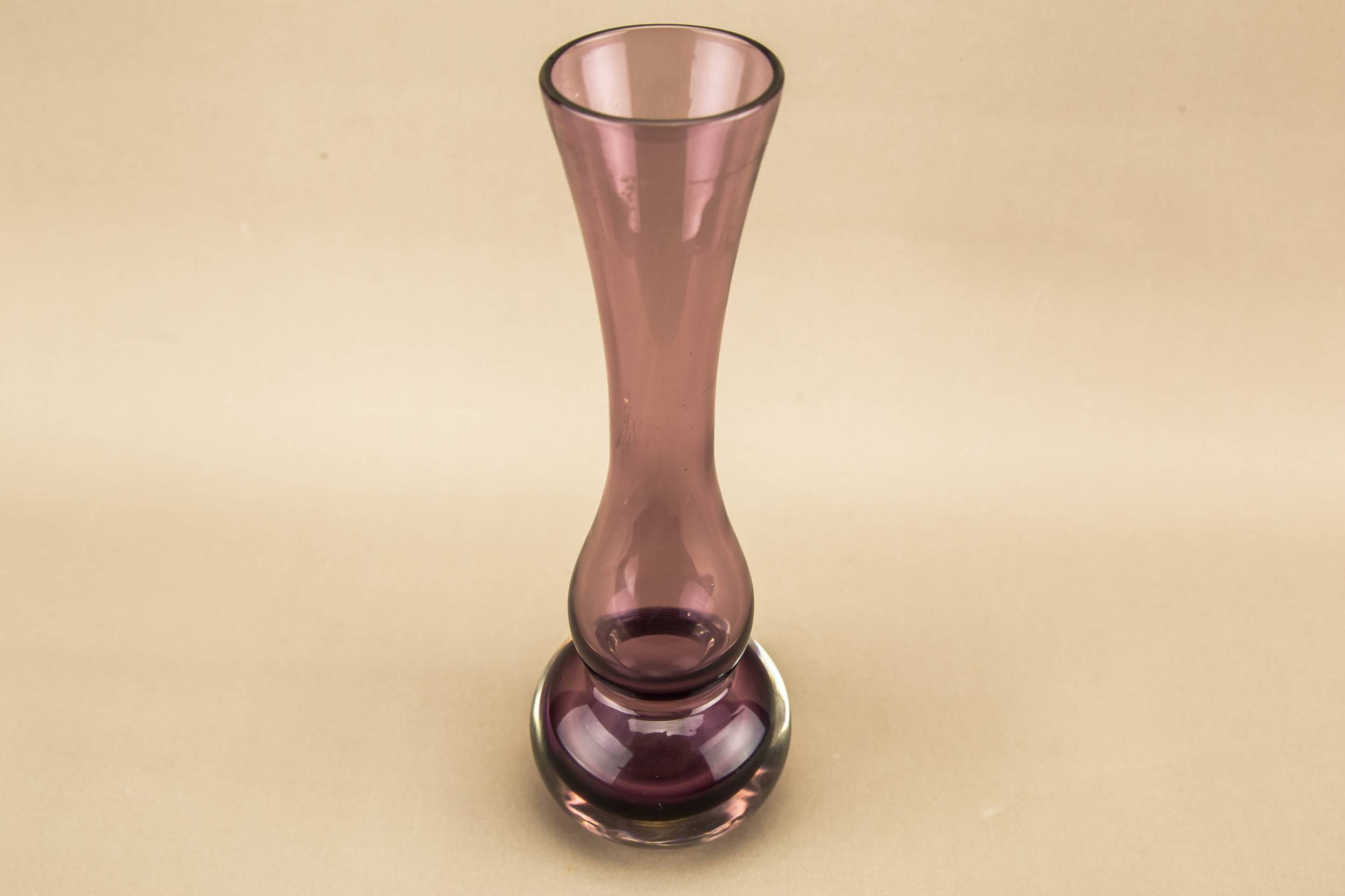 Amethyst Blown Glass — Amethyst glass vase 3