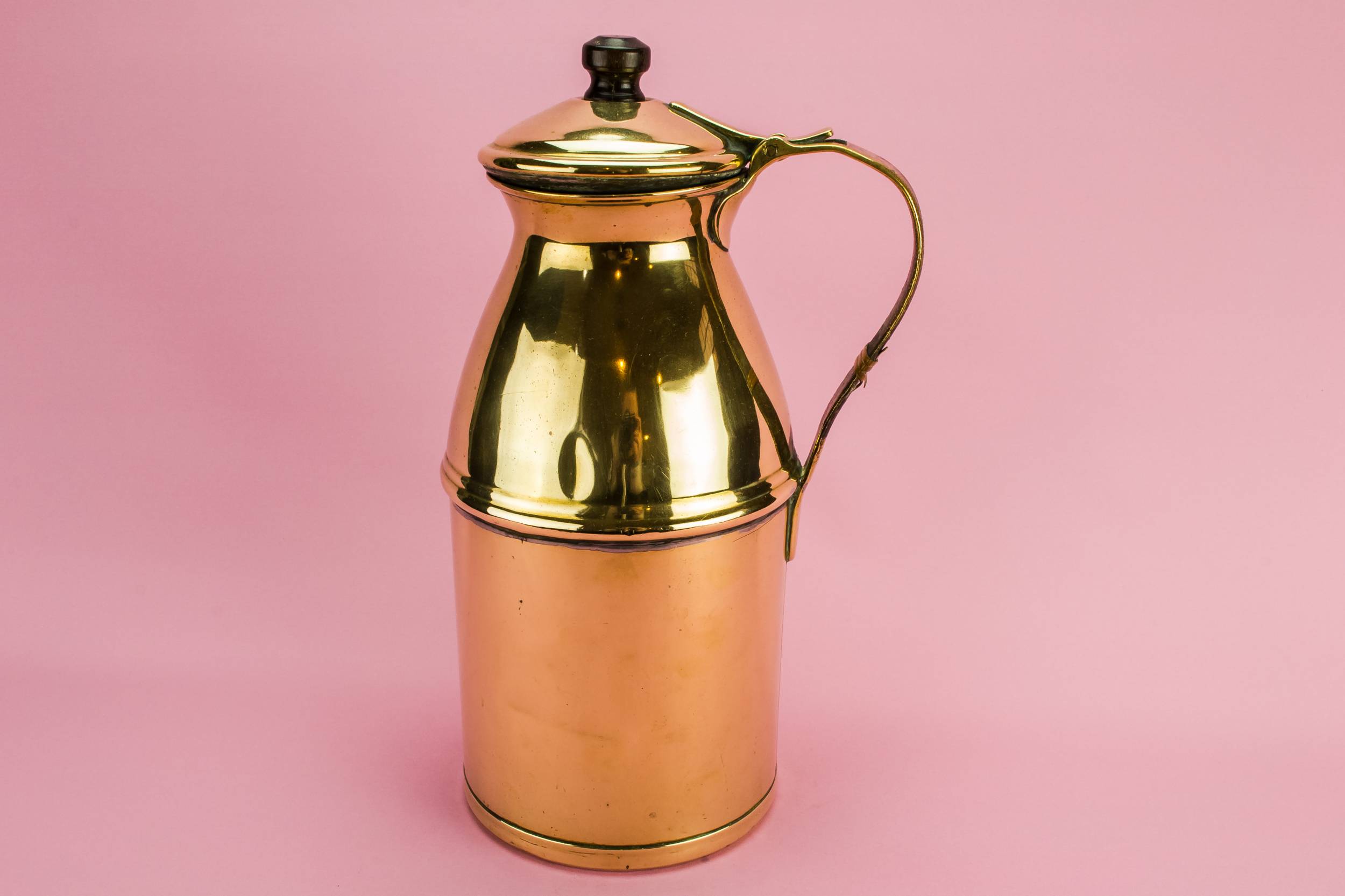 Brass Beautiful Milk — Rustic brass jug