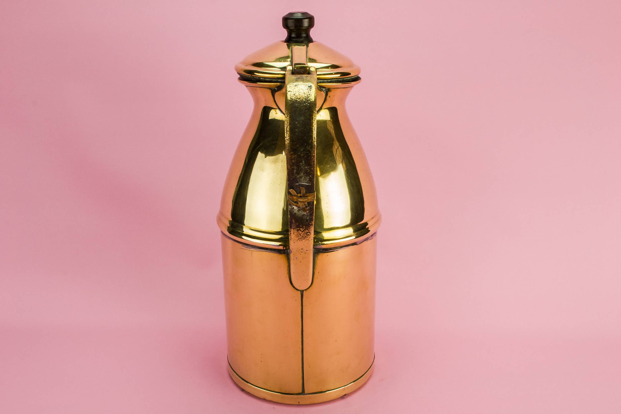 Brass Beautiful Milk — Rustic brass jug 1